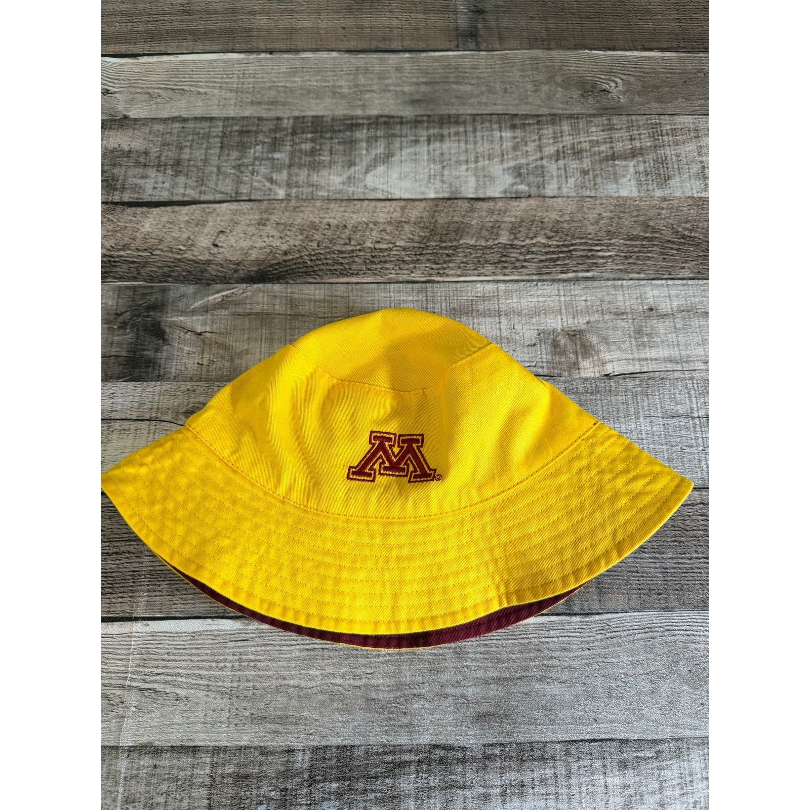 NCAA Minnesota Gophers Hockey Reversible Bucket Hat Size ONE SIZE - 4 Thumbnail