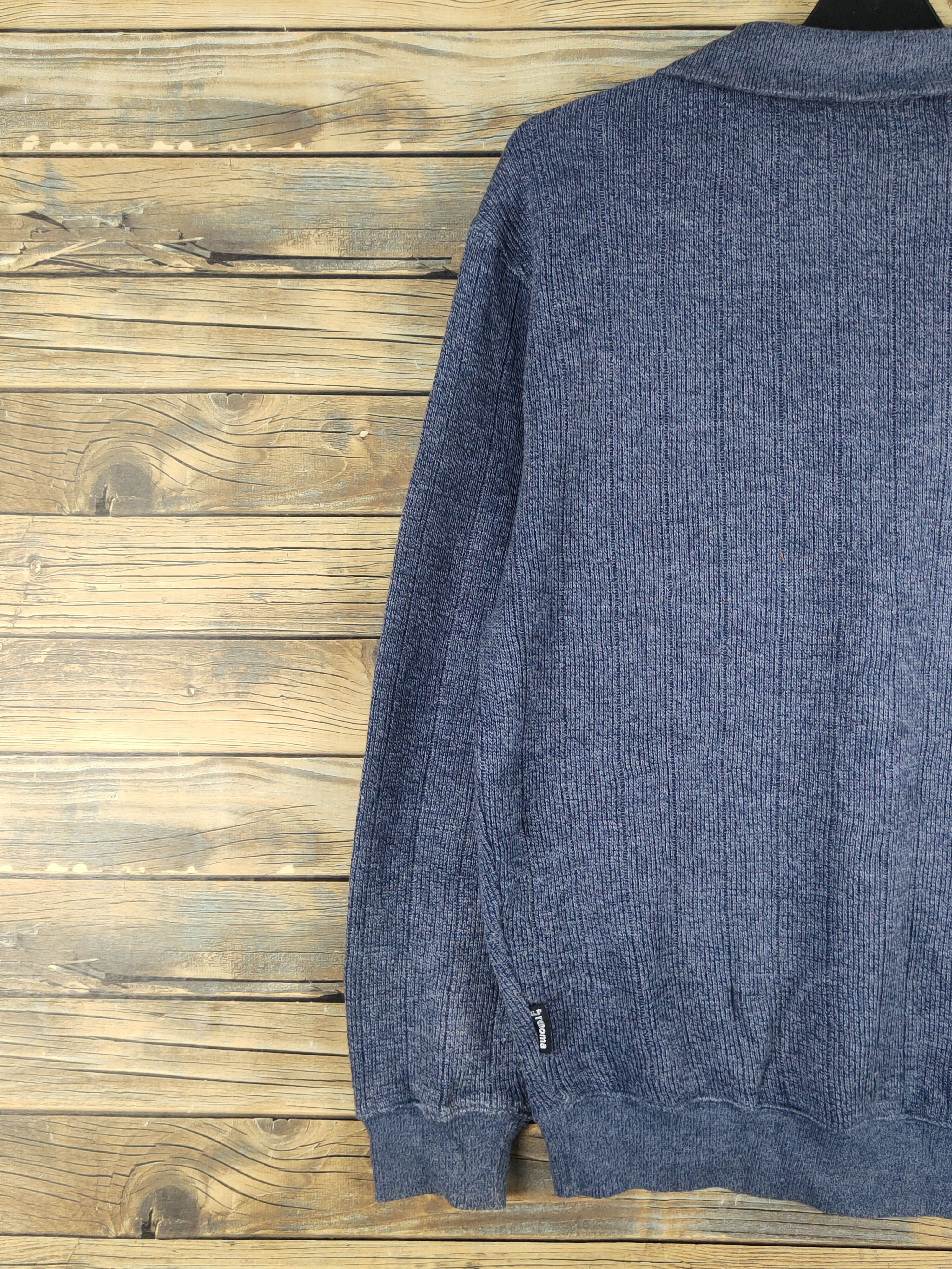 Renoma Renoma Blue Knitwear Sweatshirts #W1343 Size US M / EU 48-50 / 2 - 10 Thumbnail