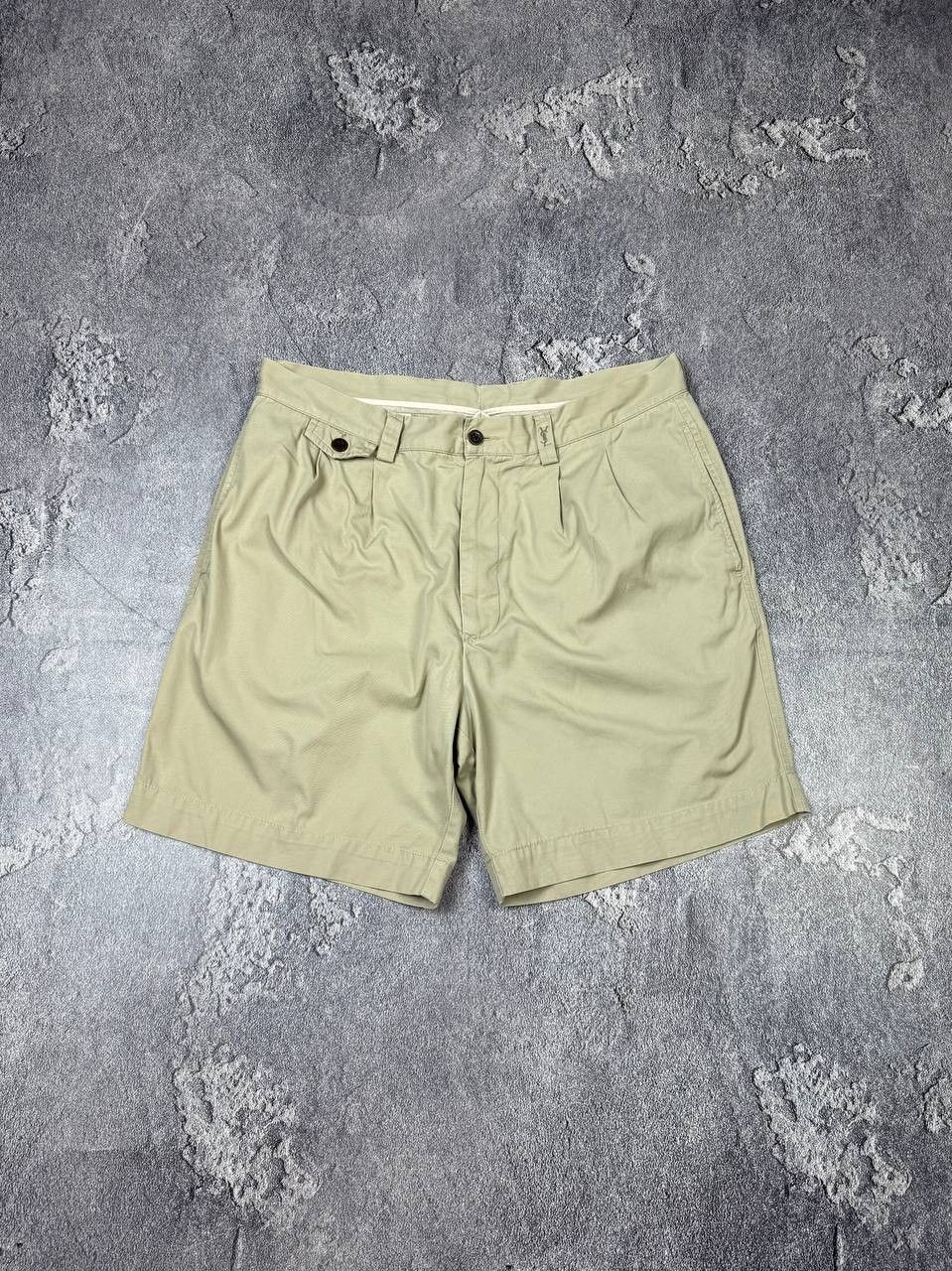 Vintage 90s Yves Saint Laurent Baggy Chino Shorts Preppy