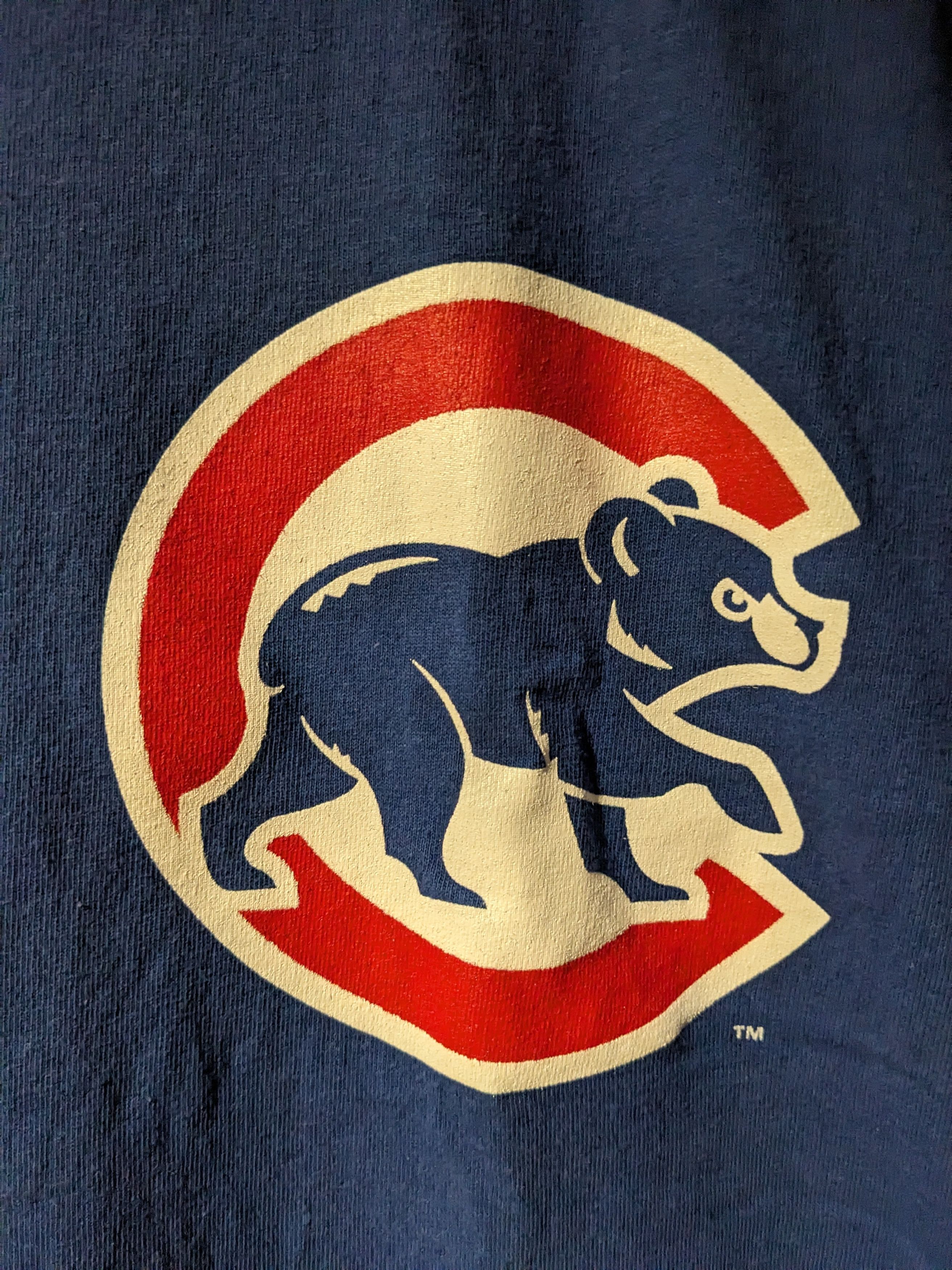 MLB × Majestic × Vintage Vintage Y2K Chicago Cubs Majestic MLB Baseball XL T-Shirt Size US XL / EU 56 / 4 - 2 Thumbnail