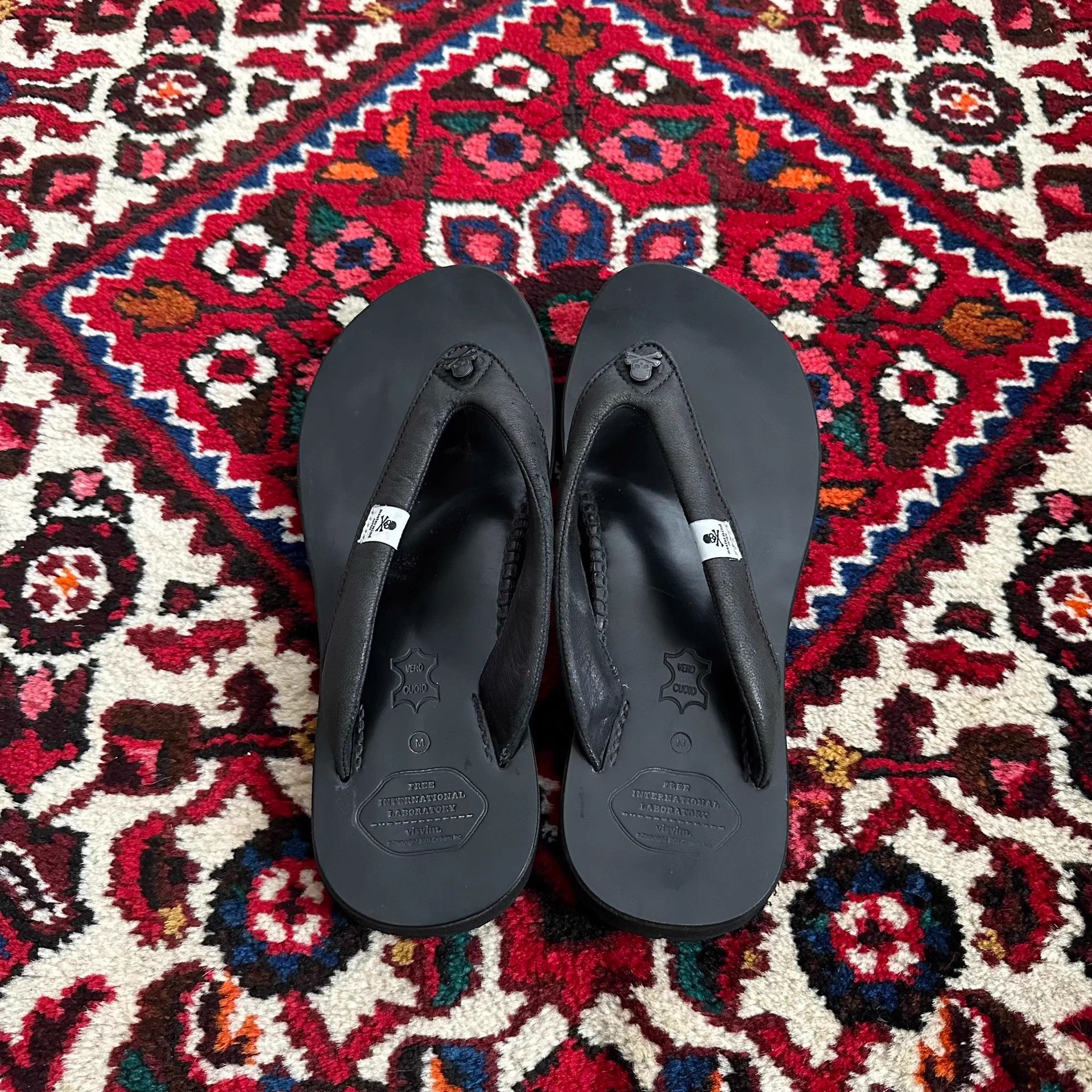 Visvim visvim x mastermind japan lama slipper M 9/10+ rare early model Size US 9 / EU 42 - 1 Thumbnail