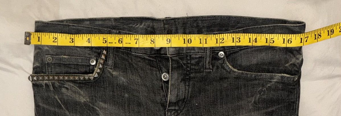 Hysteric Glamour × Vintage Hysteric Glamour Vintage Grey Jeans Japan Denim Size 29" - 3 Thumbnail