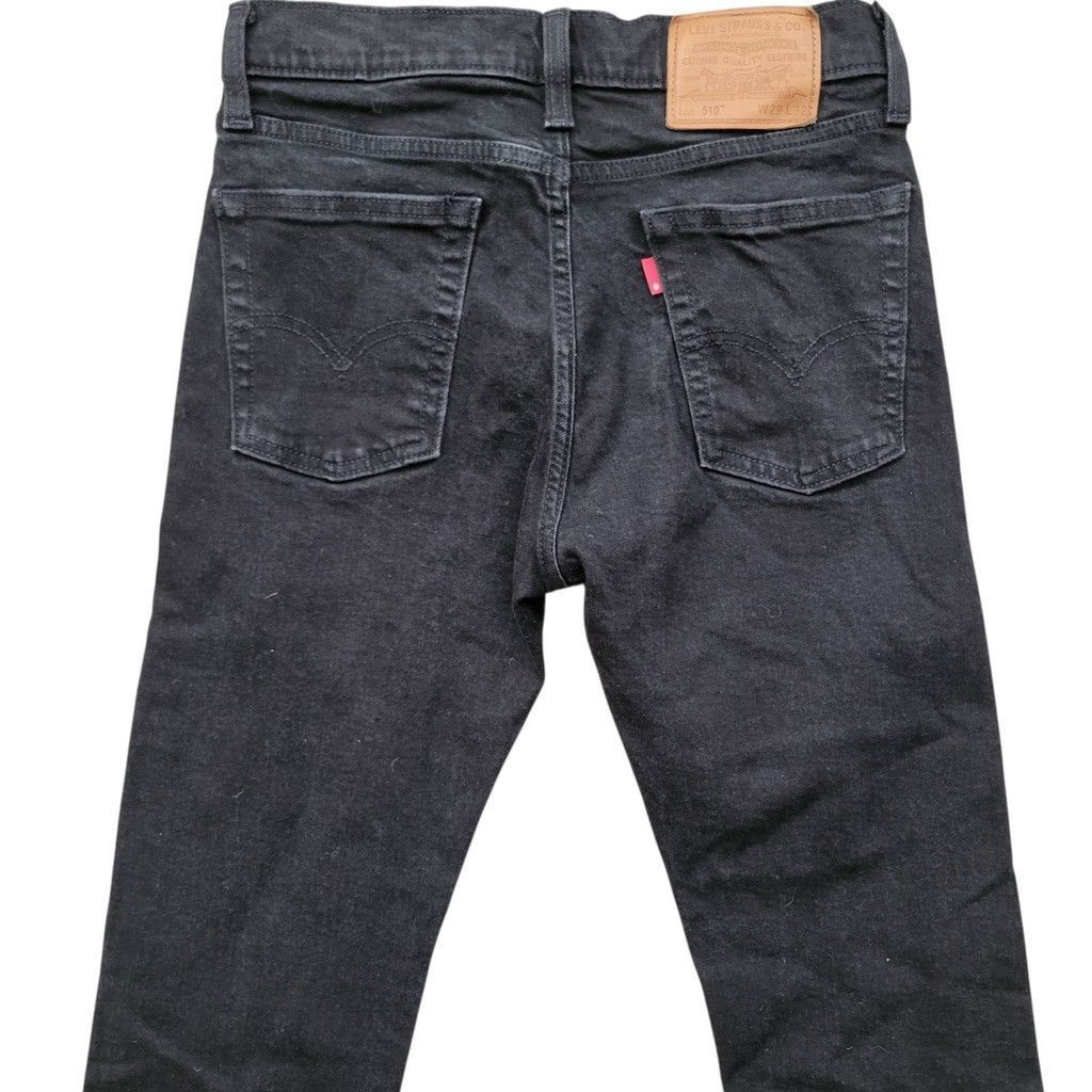 Levi's Levi's Premium Black Jeans 510 Slim Straight Size 29/30 Mens Size US 29 - 7 Thumbnail