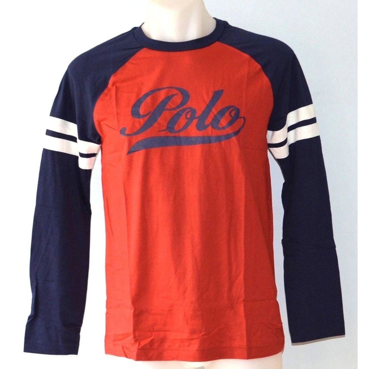 Polo Ralph Lauren Youth L | POLO Ralph Lauren Raglan Script Logo Tee T-Shirt Size US XXS / EU 40 - 2 Thumbnail