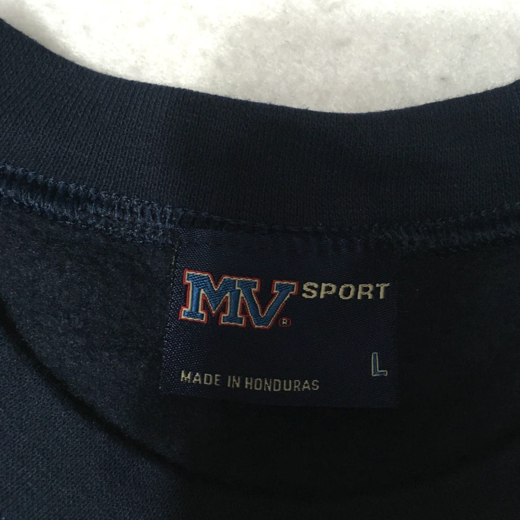Vintage MV Sport Fresno State Sweatshirt Men L Navy Crew Neck University Bulldogs Shirt Pullover Black? Size US L / EU 52-54 / 3 - 3 Thumbnail