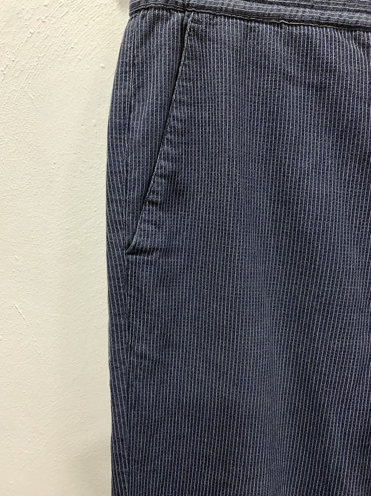 Oliver Spencer OLIVER SPENCER DRAWSTRING- STRIPED TROUSERS Size US 33 - 2 Thumbnail