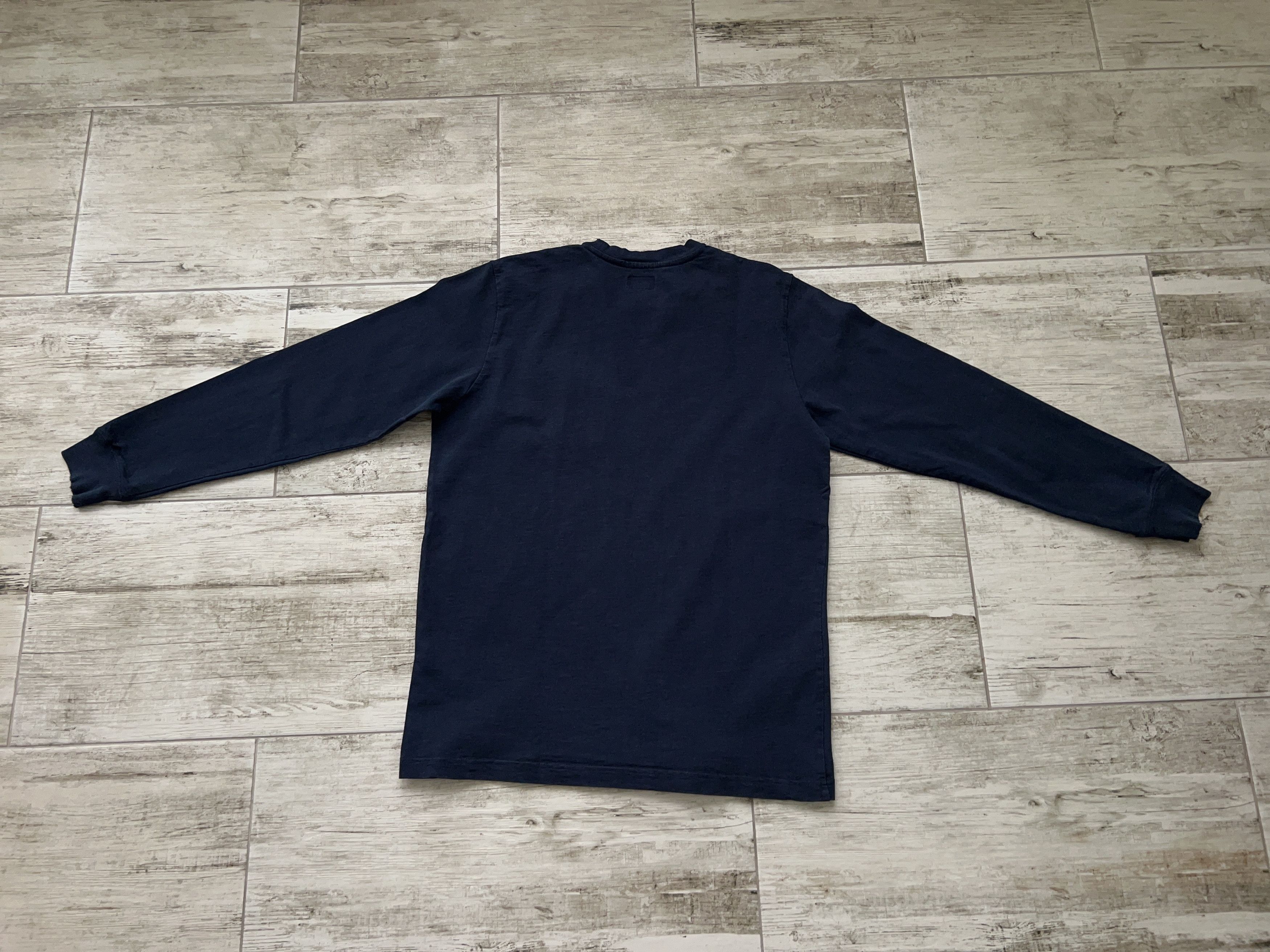 Supreme Supreme Pocket Long Sleeve Shirt Pullover Navy Blue Cotton L Size US M / EU 48-50 / 2 - 11 Thumbnail
