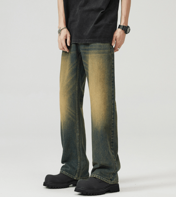Japanese Brand × Jean Vintage American washed distressed bootcut jeans Size US 32 / EU 48 - 4 Thumbnail