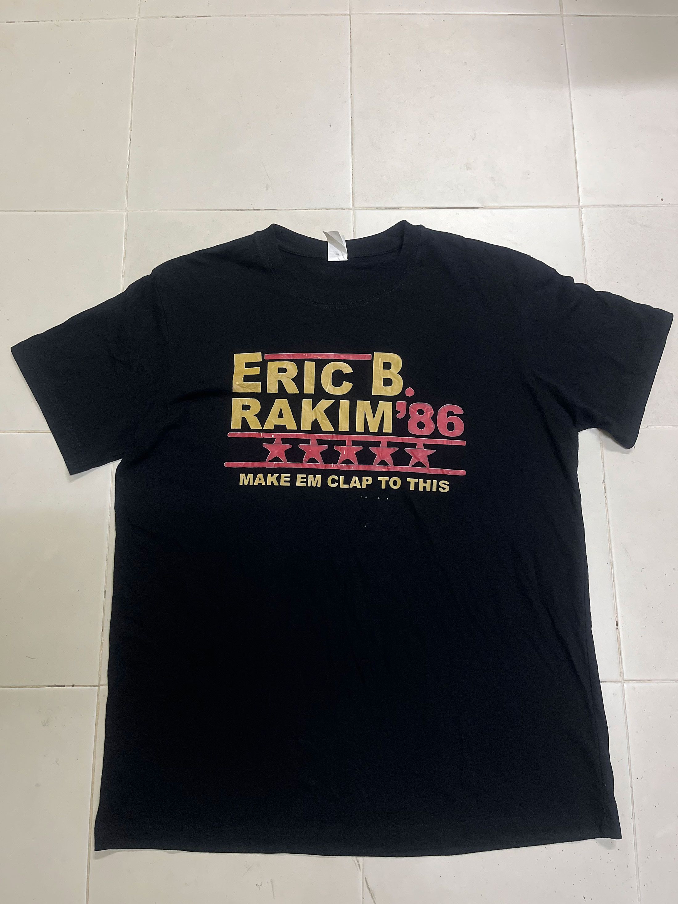 Band Tees Eric B Rakim 86 Hip Hop Rap Size US L / EU 52-54 / 3 - 1 Thumbnail
