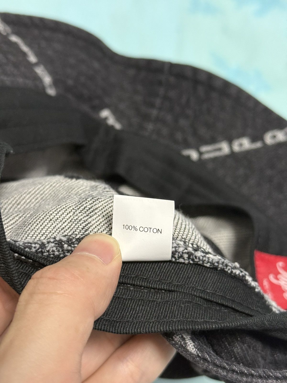 Supreme Supreme FW20 Week 6 Logo Stripe Jacquard Denim Crusher M/L Size ONE SIZE - 6 Thumbnail