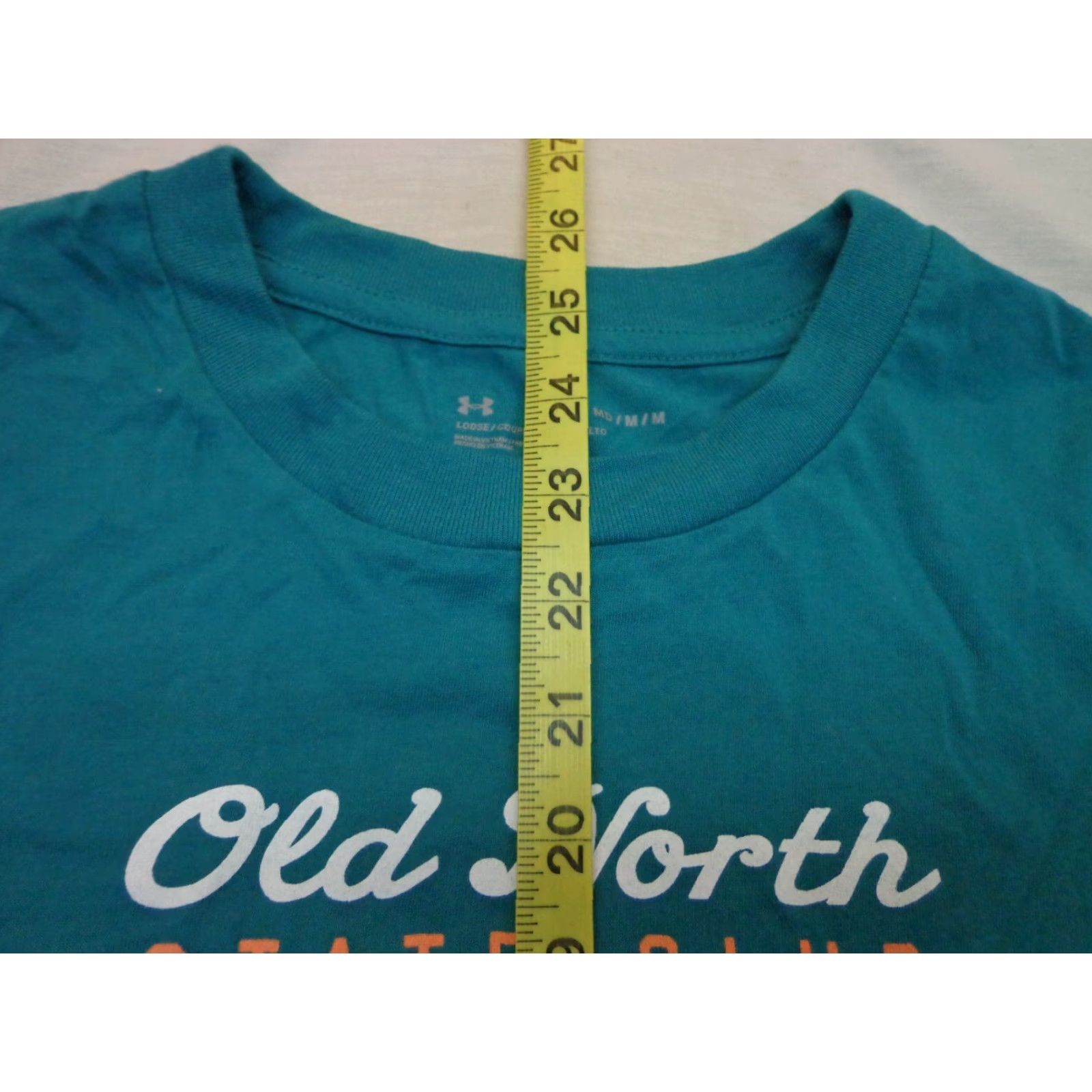 Under Armour Under Armour Women's T-Shirt Medium Cotton Blend Green Old North State Club Badin Lake Size M / US 6-8 / IT 42-44 - 6 Thumbnail