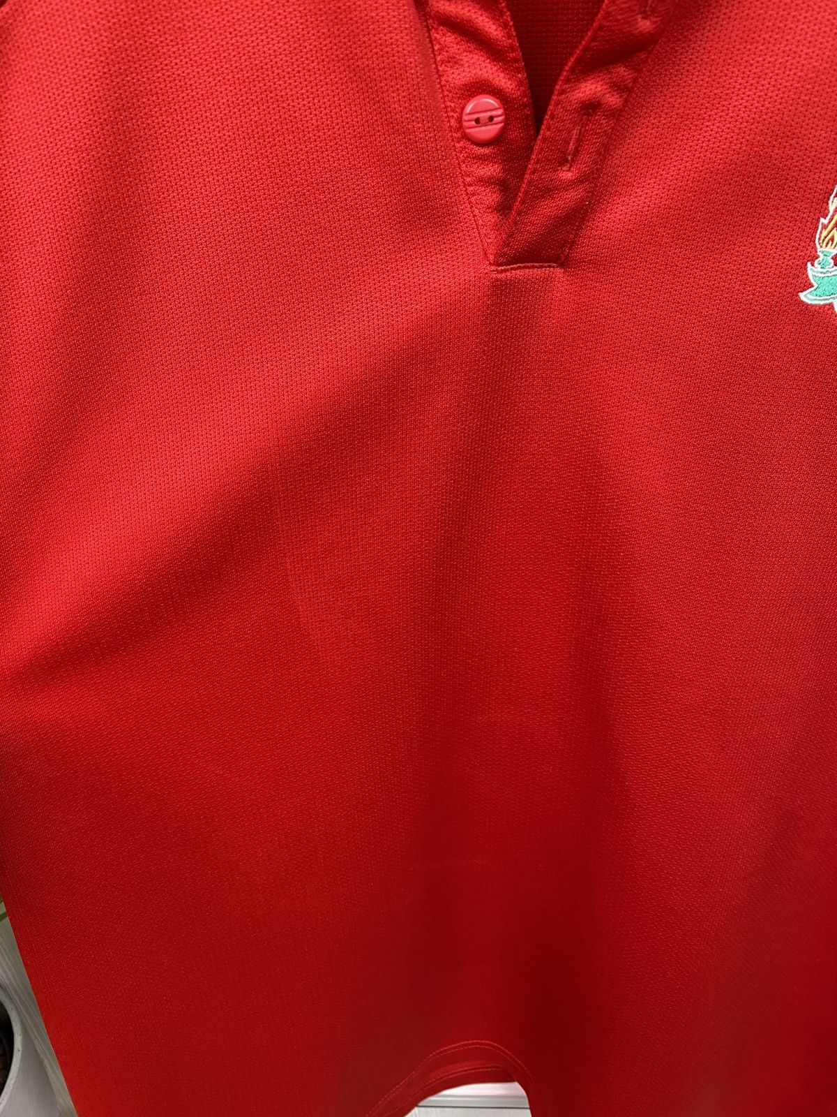 Vintage Adidas 2008 Liverpool Red Carlsberg Polo TShirt Soccer Men M Size US M / EU 48-50 / 2 - 17 Thumbnail