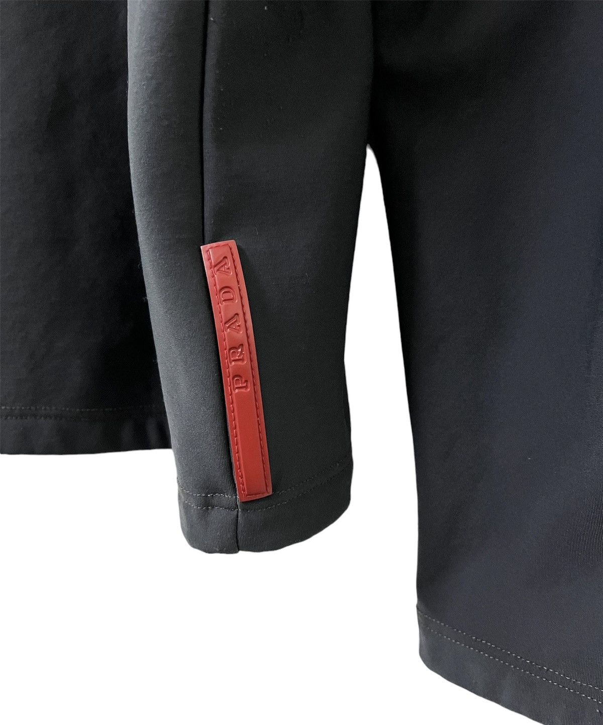 Prada PRADA HALF ZIPPER LOGO GREY DESIGNER SPORTSWEAR JACKET Size US M / EU 48-50 / 2 - 10 Thumbnail