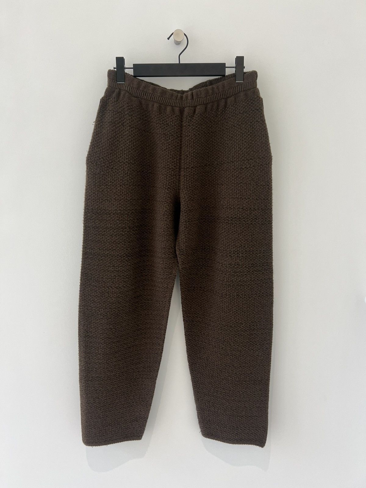 Homme Plissé Issey Miyake Rustic knit trousers