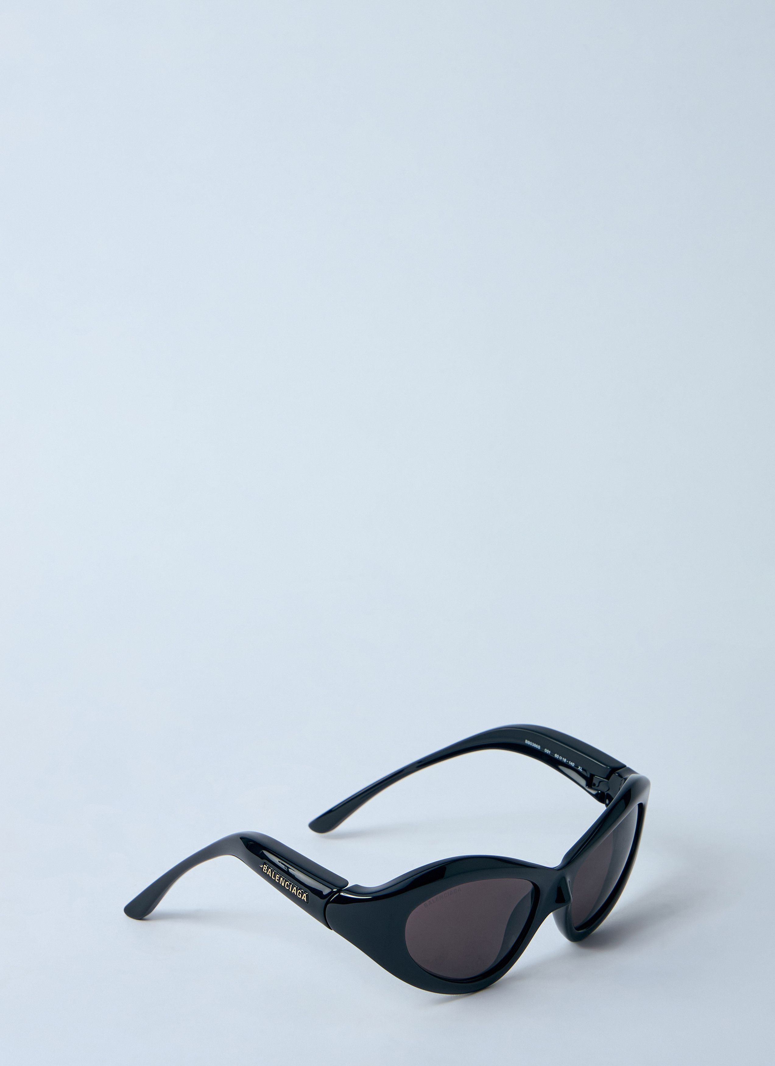サングラス BALENCIAGA Black Nylon Orbit Cat Sunglasses Balenciaga Nylon orbit cat sunglasses | The Fashion Square