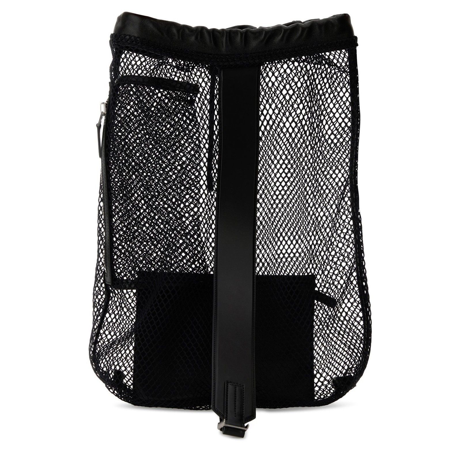 Tom Ford TOM FORD Black Mesh Backpack New And Authentic Size ONE SIZE - 3 Thumbnail