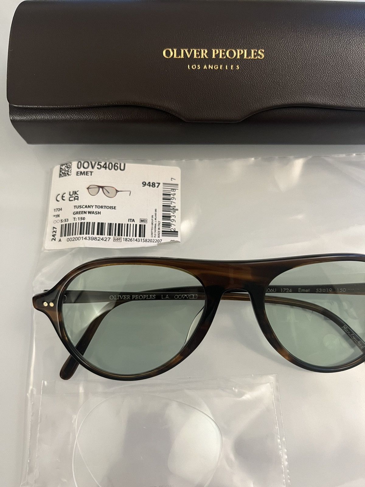 Oliver Peoples OLIVER PEOPLES Emet 50mm Navigator Optical Frames Size ONE SIZE - 1 Thumbnail