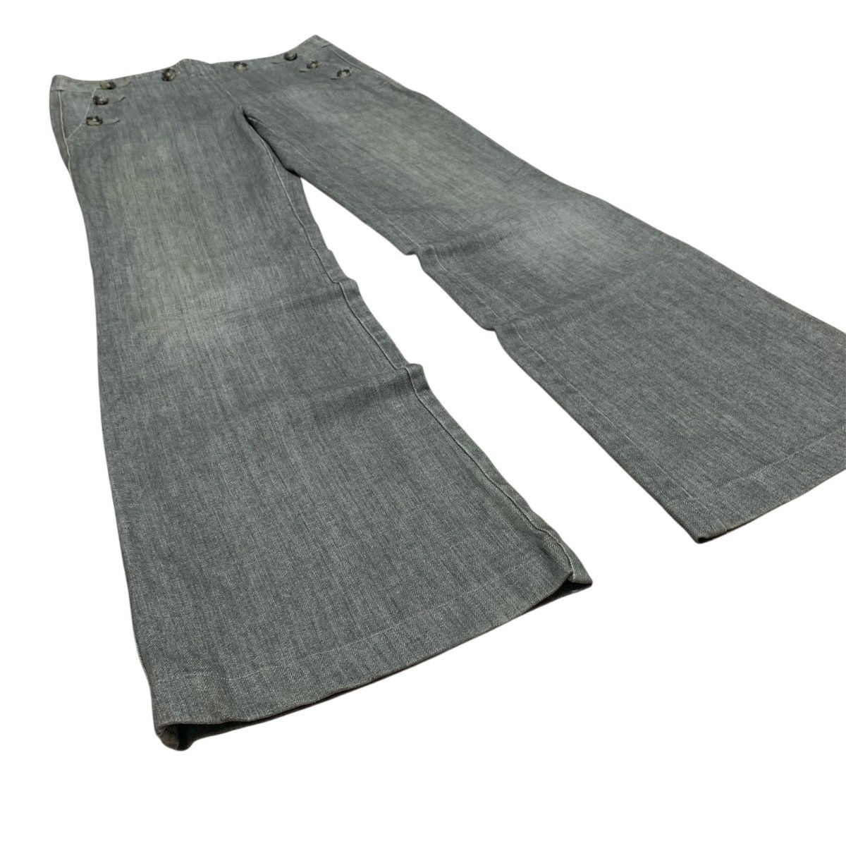 Theory Theory Mid Rise Gray Flared Grunge Preppy Ifsix Lgb Style Size US 30 / EU 46 - 5 Thumbnail