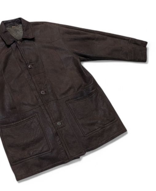Other WERNER CHRIST Shearling Lambskin Brown Jacket Size US XL / EU 56 / 4 - 15 Thumbnail