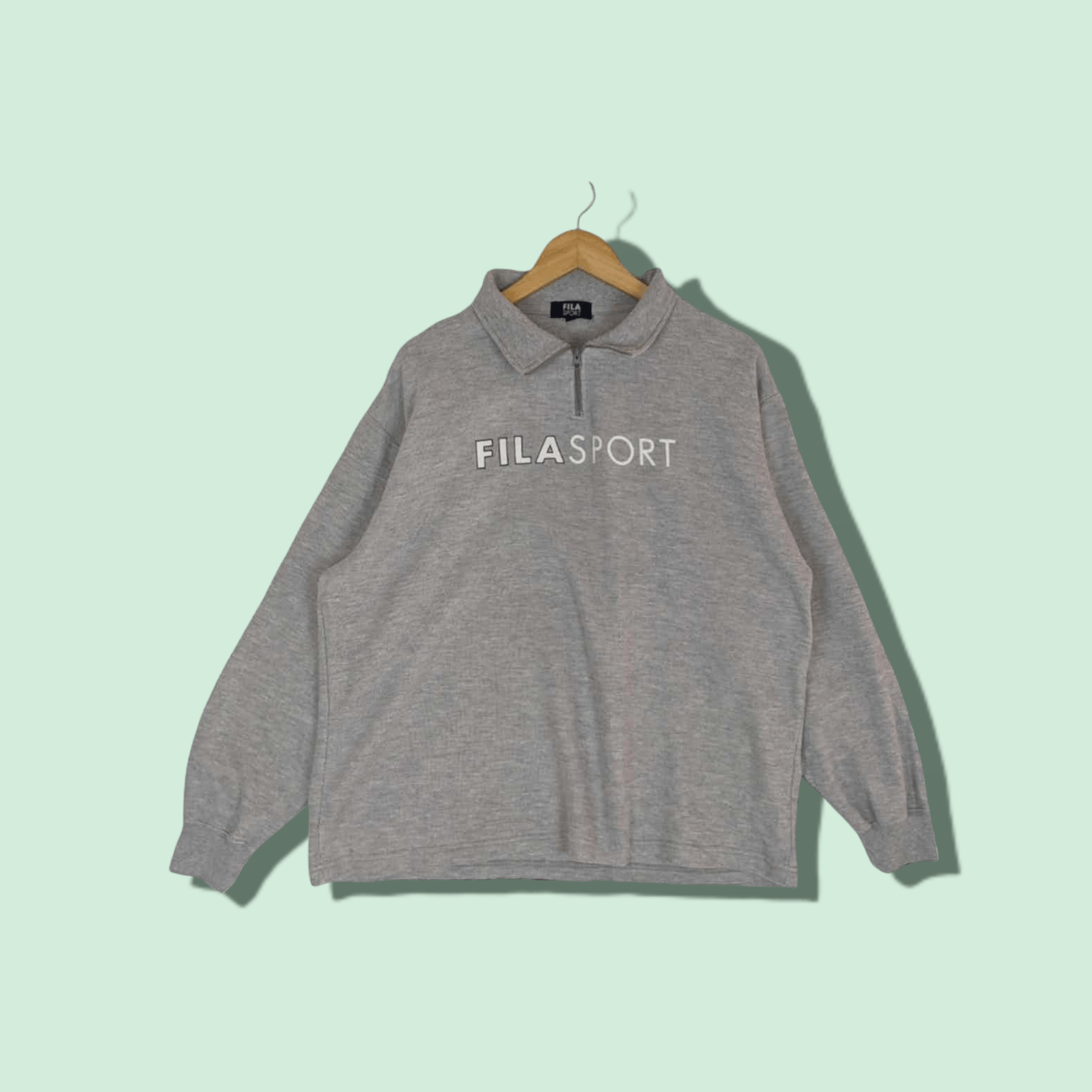 Fila FILA Sport Spell Out Jumper Sweatshirt Size US L / EU 52-54 / 3 - 1 Thumbnail