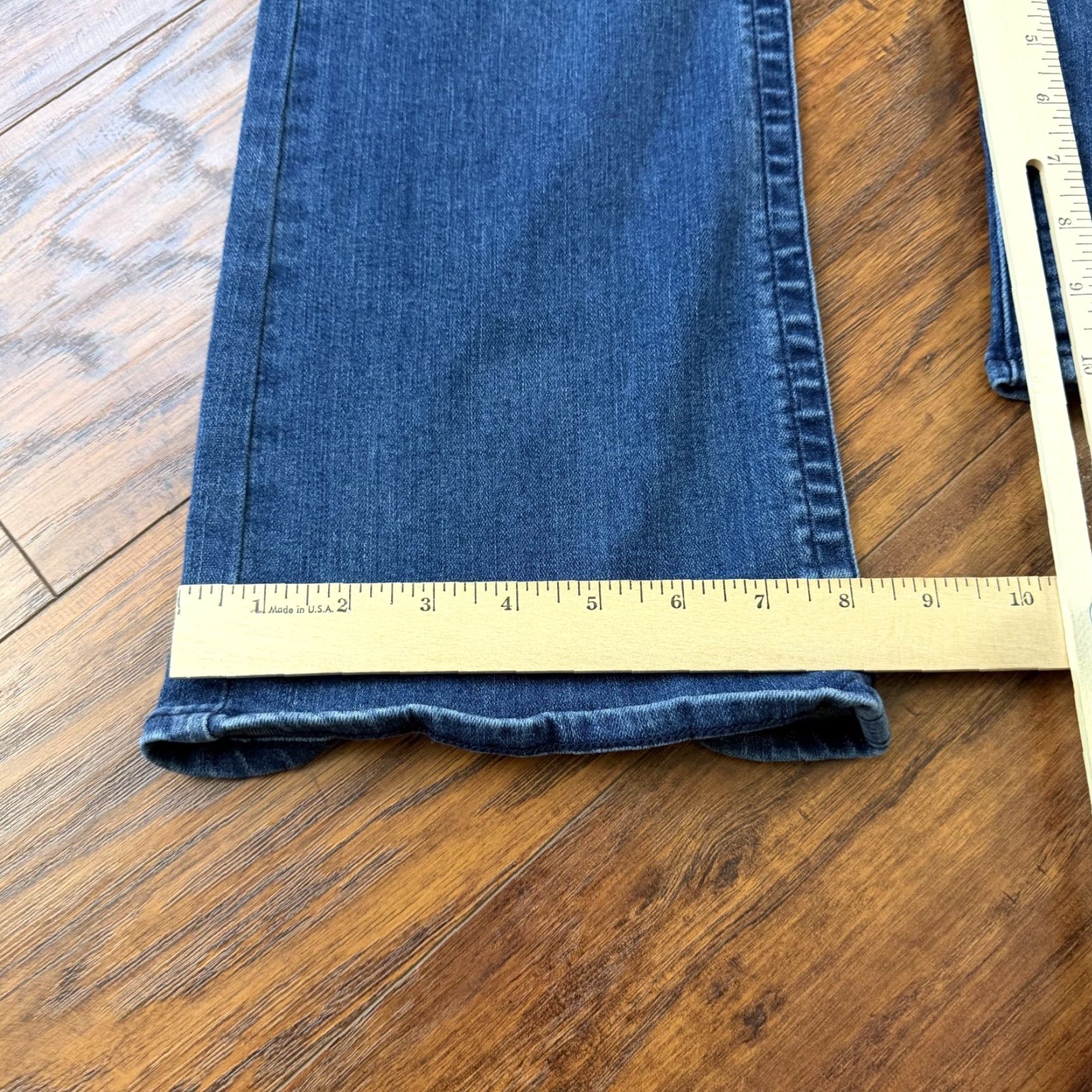 Vintage Seven7 Jeans Women 12 Boot Cut Slim Low Rise Dark Wash Stretch Denim 30x31 Blue Cotton Blend Regular Inseam 31 Jeans Womens Boots Cut Stretch Size 34" / US 12 / IT 48 - 7 Thumbnail