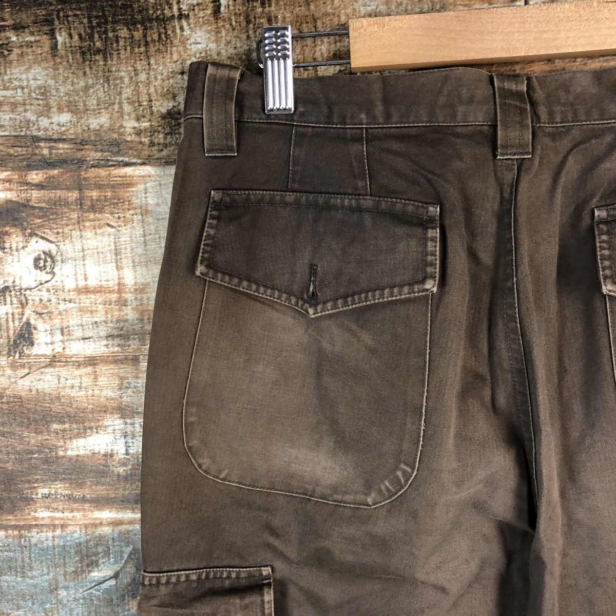 Japanese Brand DL Superga Sportwear Brown Cargo Multipocket Pants #C094 Size US 30 / EU 46 - 16 Thumbnail