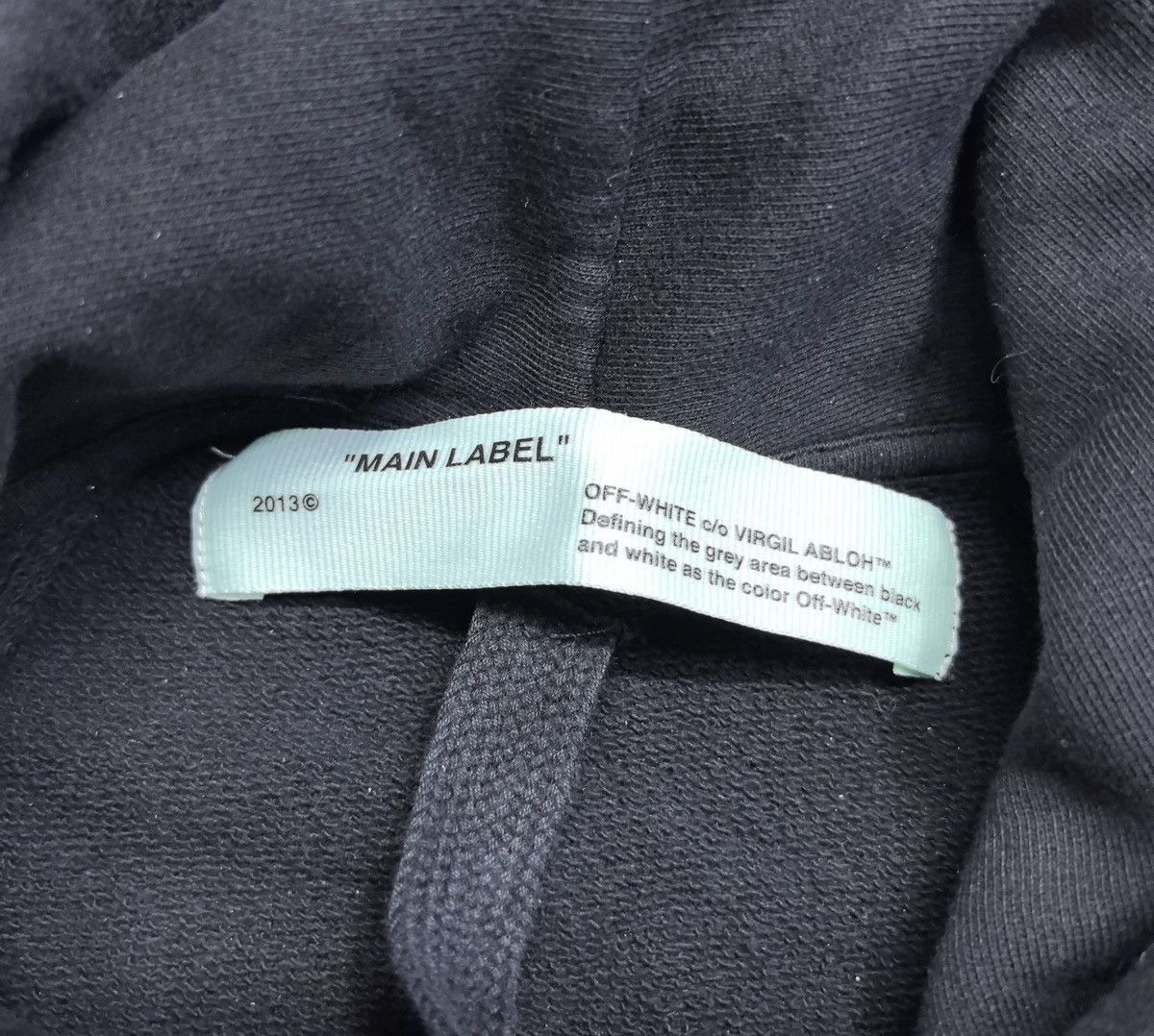 Off-White Off-White Black Firetape Hoodie Size US XS / EU 42 / 0 - 3 Thumbnail