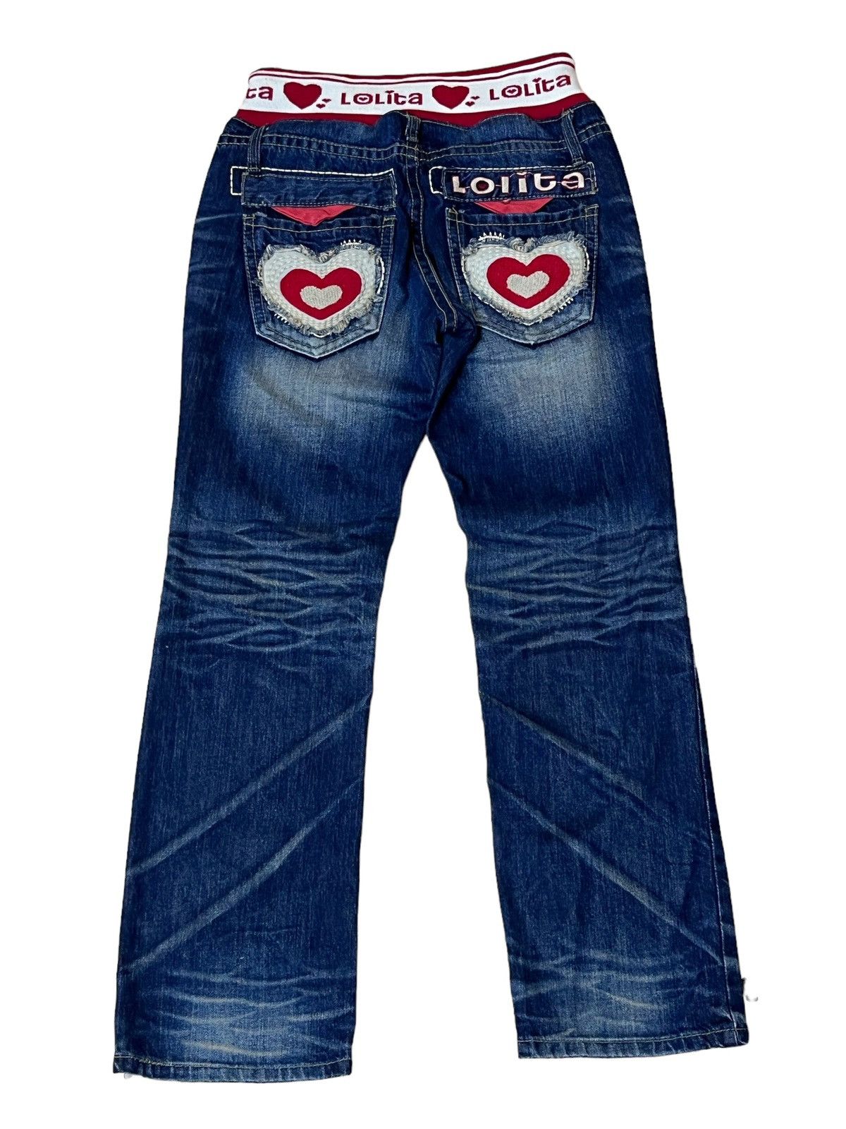 Japanese Brand Y2K FASHION YOSHITOMO NARA LOLITA DRAWSTRING WAIST JEANS Size US 32 / EU 48 - 1 Thumbnail