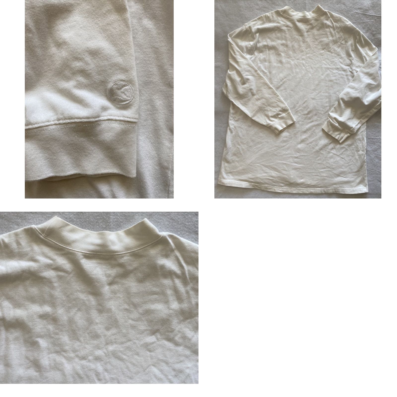 Vintage Gander Mountain Shirt Men's XL White Long Sleeve Mock T basic Solid Guide Series / 16-2 Size US XL / EU 56 / 4 - 8 Thumbnail