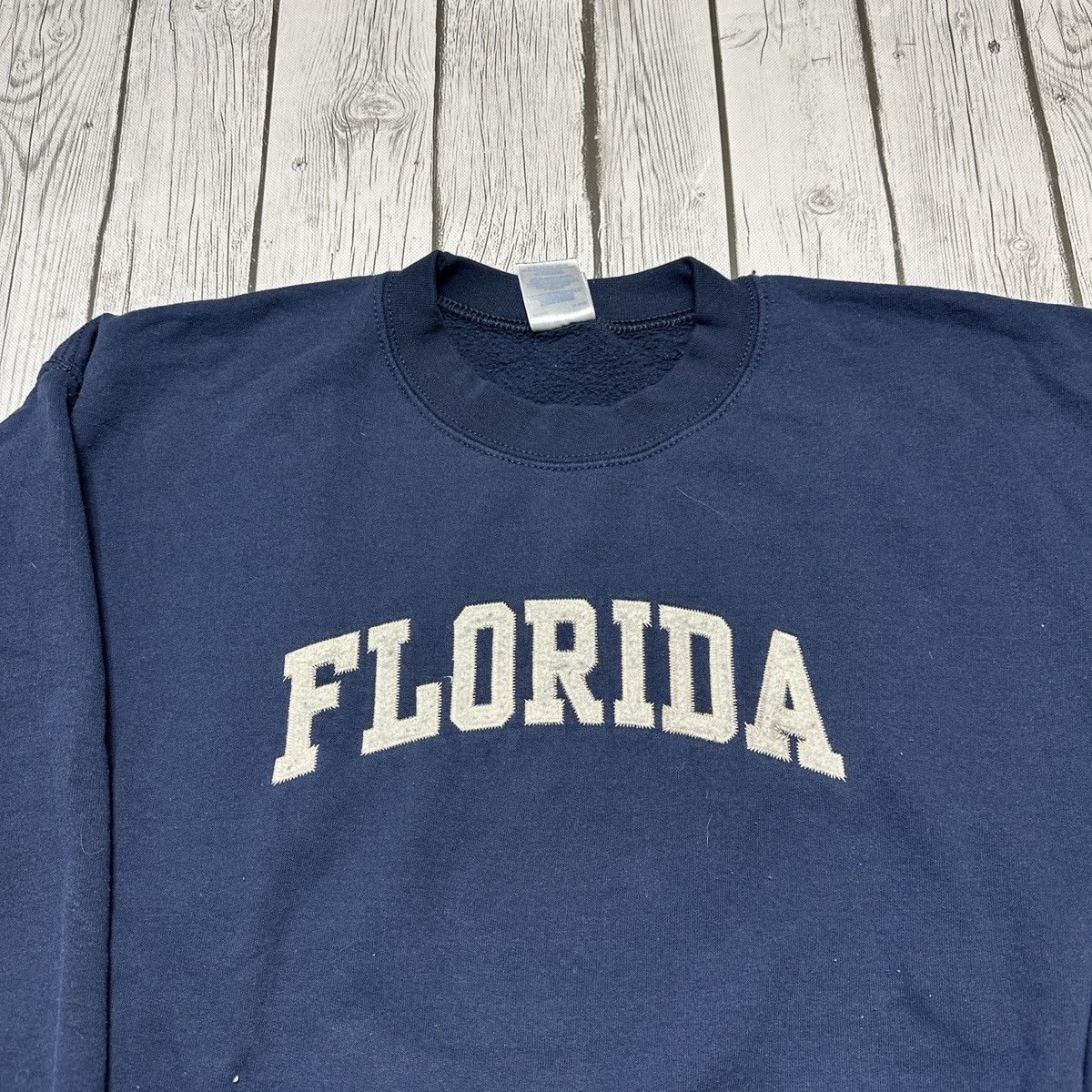 Gildan × Vintage Vintage Florida sweatshirt Size US L / EU 52-54 / 3 - 3 Thumbnail