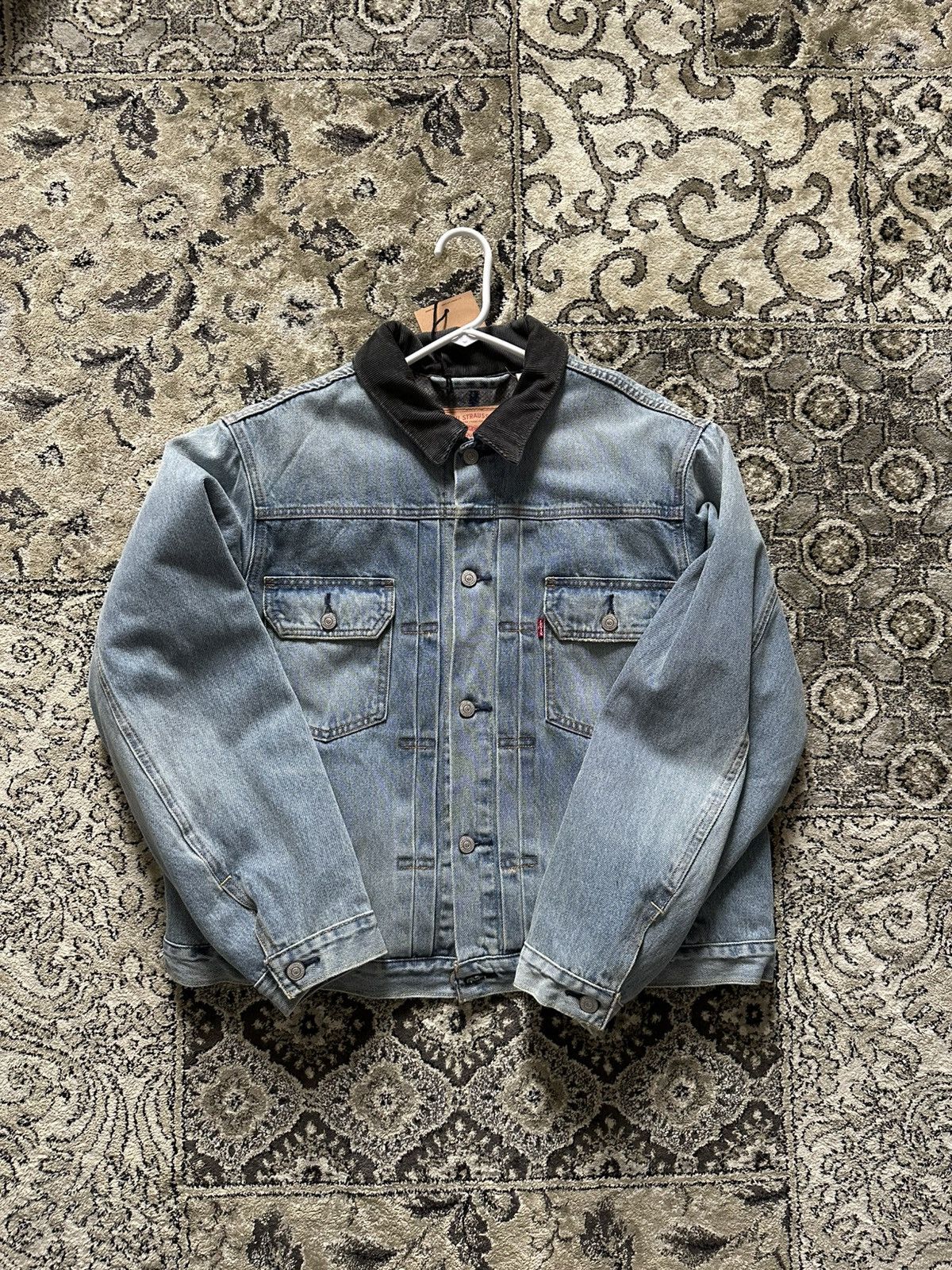 Stussy Levi's Embossed Trucker Jacket