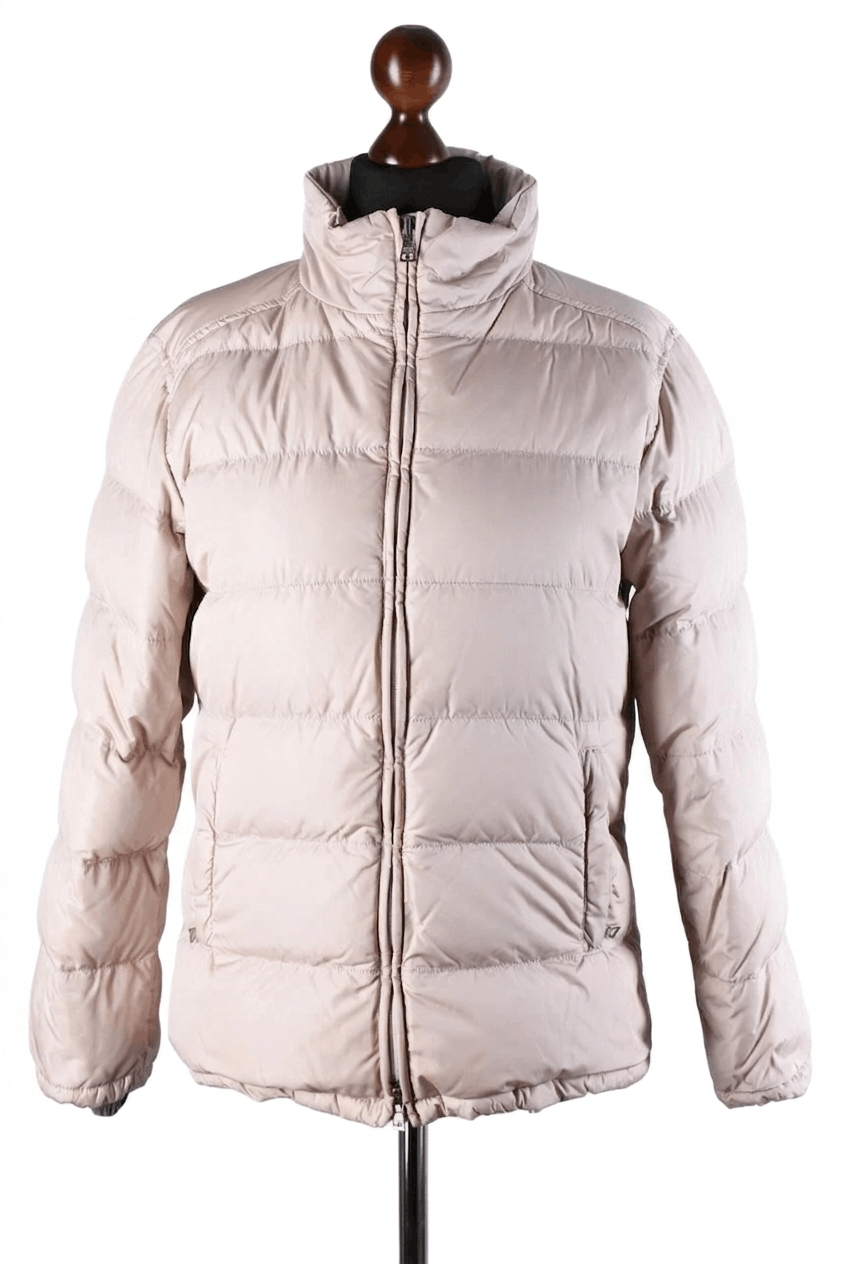 Prada Women's Prada Art. 280623 Down Puffer Jacket Nude Pink Beige Size US M / EU 48-50 / 2 - 1 Thumbnail