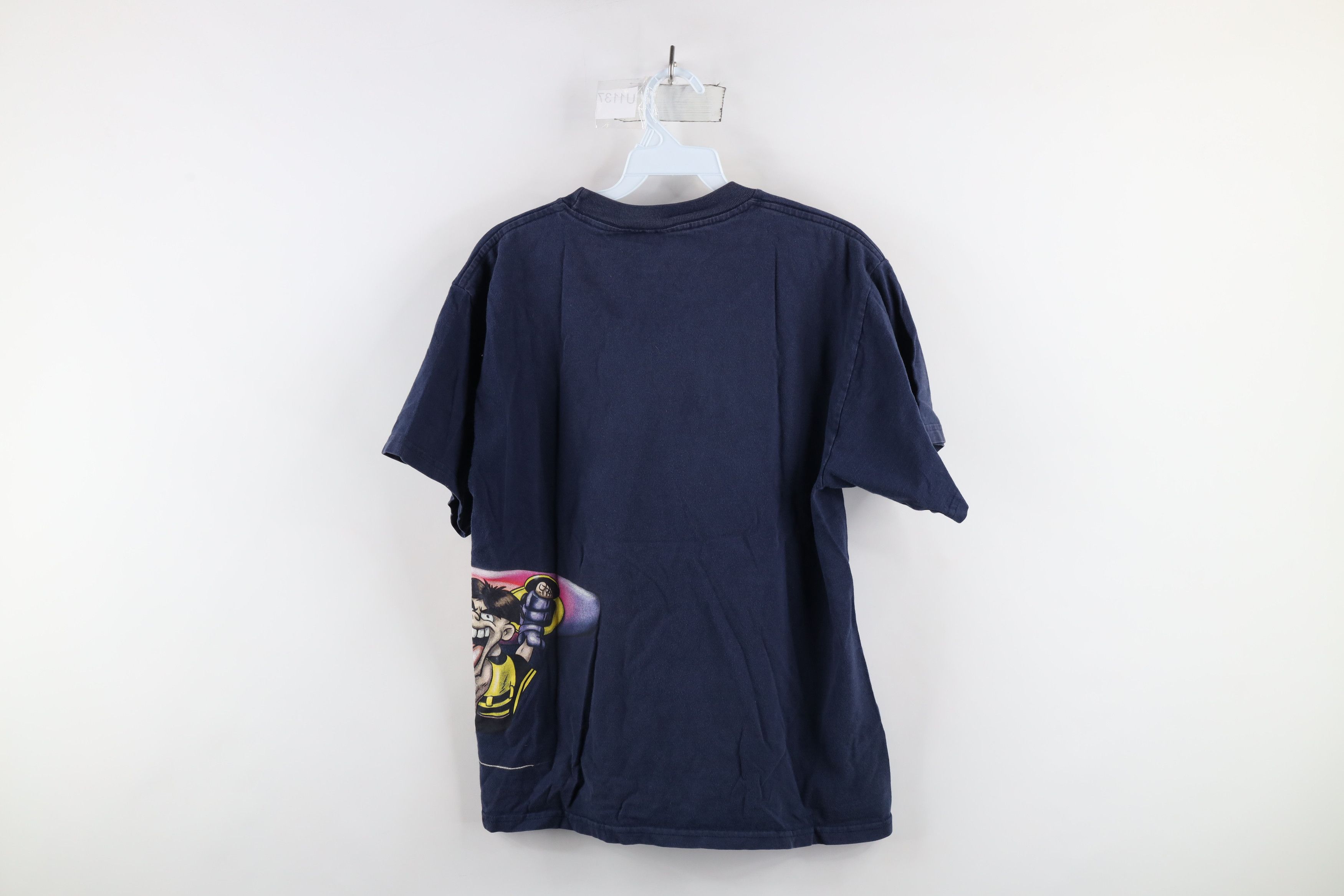 Vintage Vintage 90s Streetwear Skateboard Wakeboarding T-Shirt Size US S / EU 44-46 / 1 - 11 Thumbnail