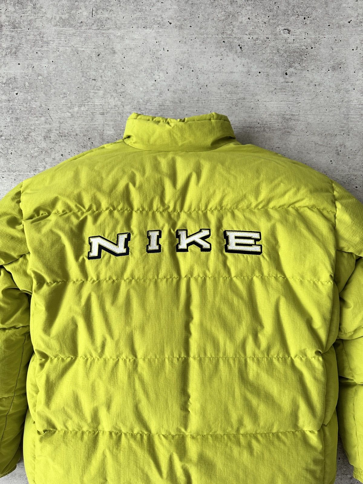 Nike Nike Vintage Big Logo Reversible Down Puffer Jacket Size US XL / EU 56 / 4 - 6 Thumbnail