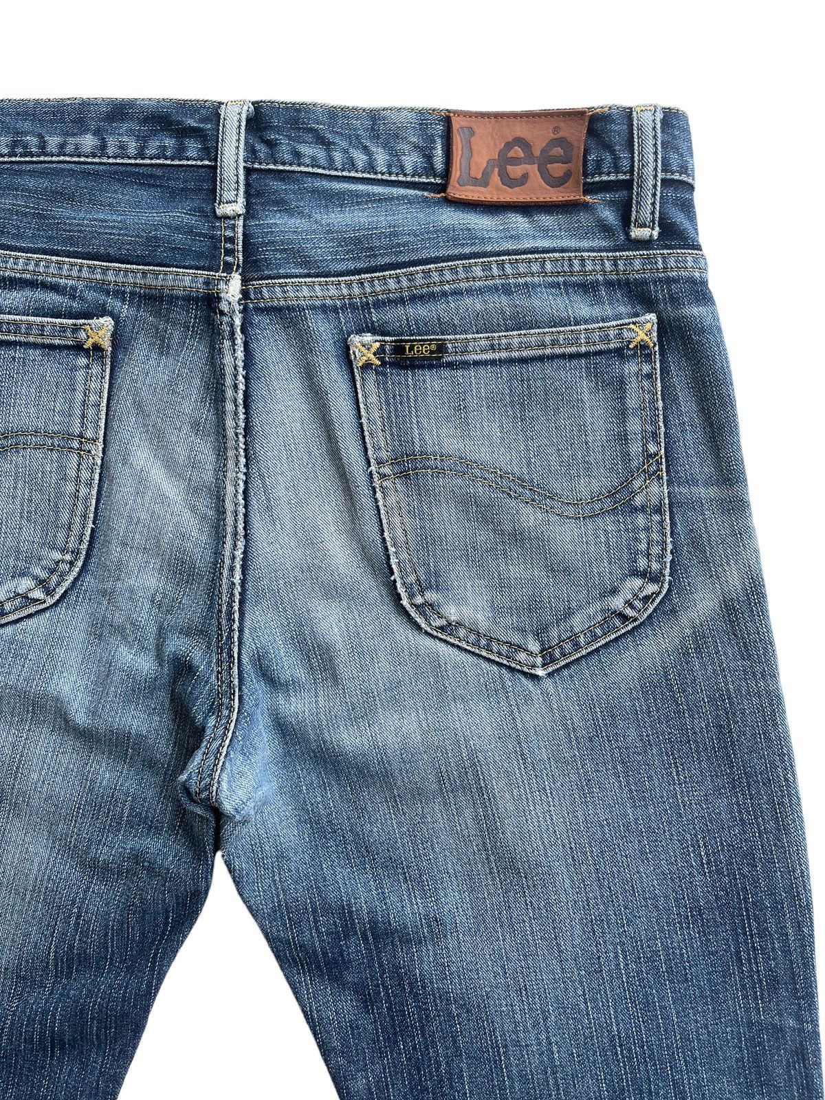 Lee Vintage Lee Riders Distressed Denim Size US 33 - 6 Thumbnail