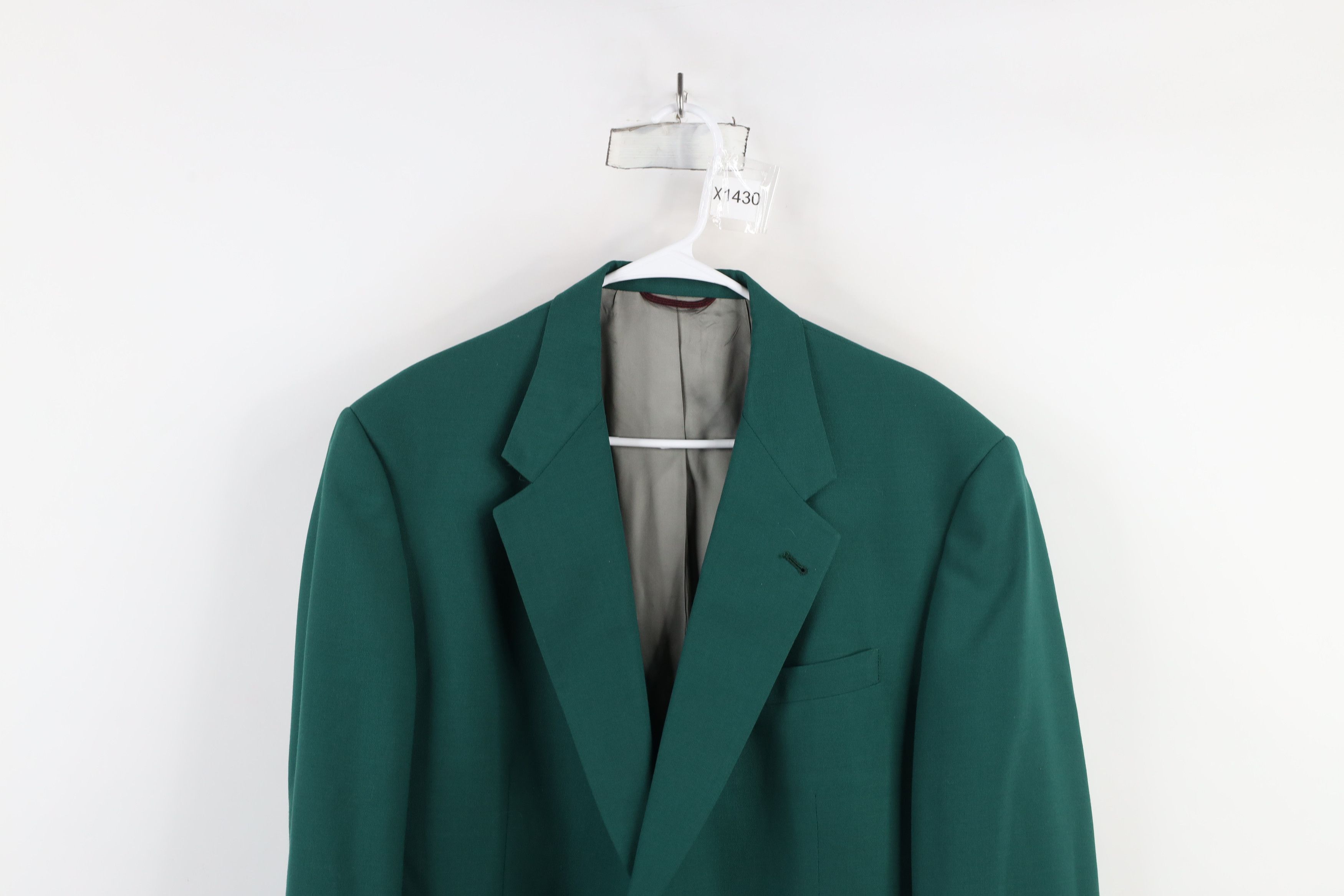 Vintage Vintage 70s 80s Golf 2 Button Blazer Suit Jacket Green USA Size US XXL / EU 58 / 5 - 2 Thumbnail
