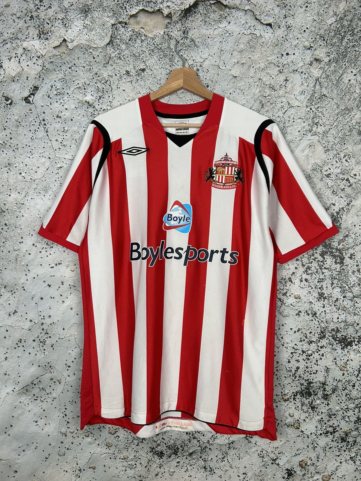 Umbro Vintage Sunderland AFC Umbro Soccer Jersey Football Size US L / EU 52-54 / 3 - 1 Thumbnail