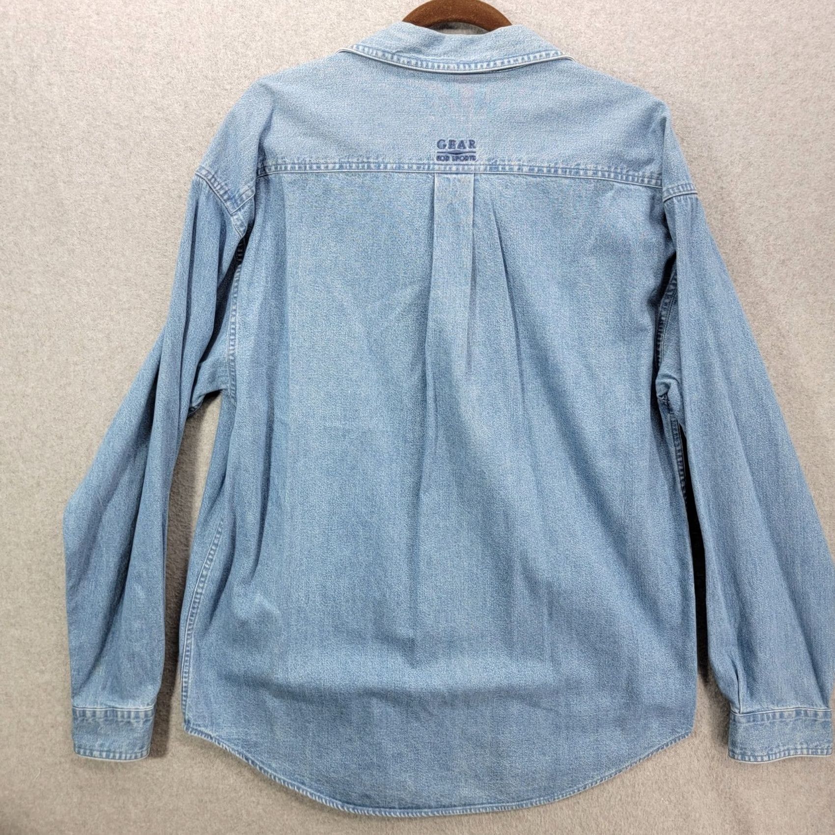 Vintage Riverside Blue Bell Button-Down Shirt Uniform Medium Gear Long Sleeve Mens Cotton, Polyester Size US M / EU 48-50 / 2 - 6 Thumbnail