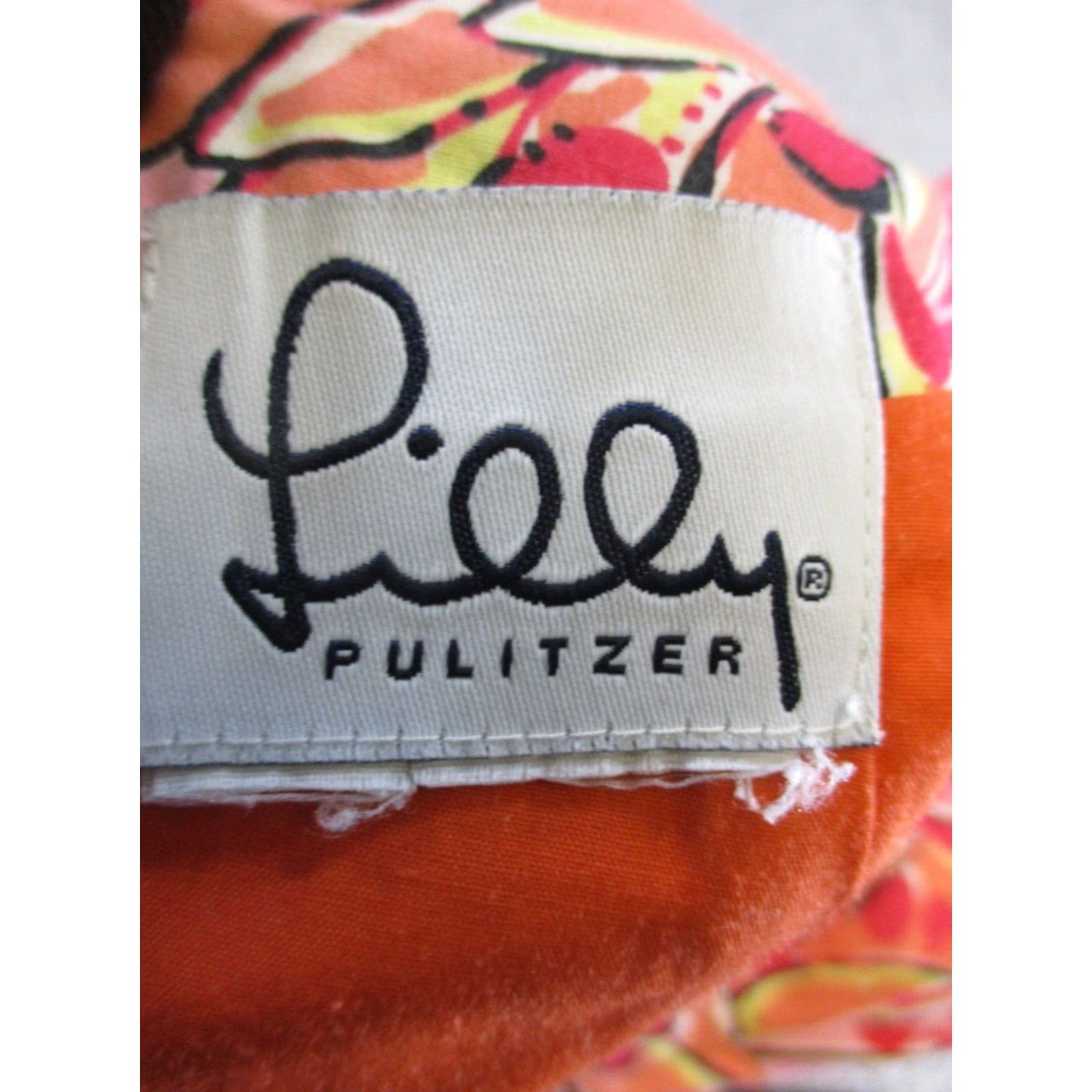 Lilly Pulitzer Lilly Pulitzer Dress Halter Womens XS Pink Orange Butterfly Spotted Size XS / US 0-2 / IT 36-38 - 3 Thumbnail