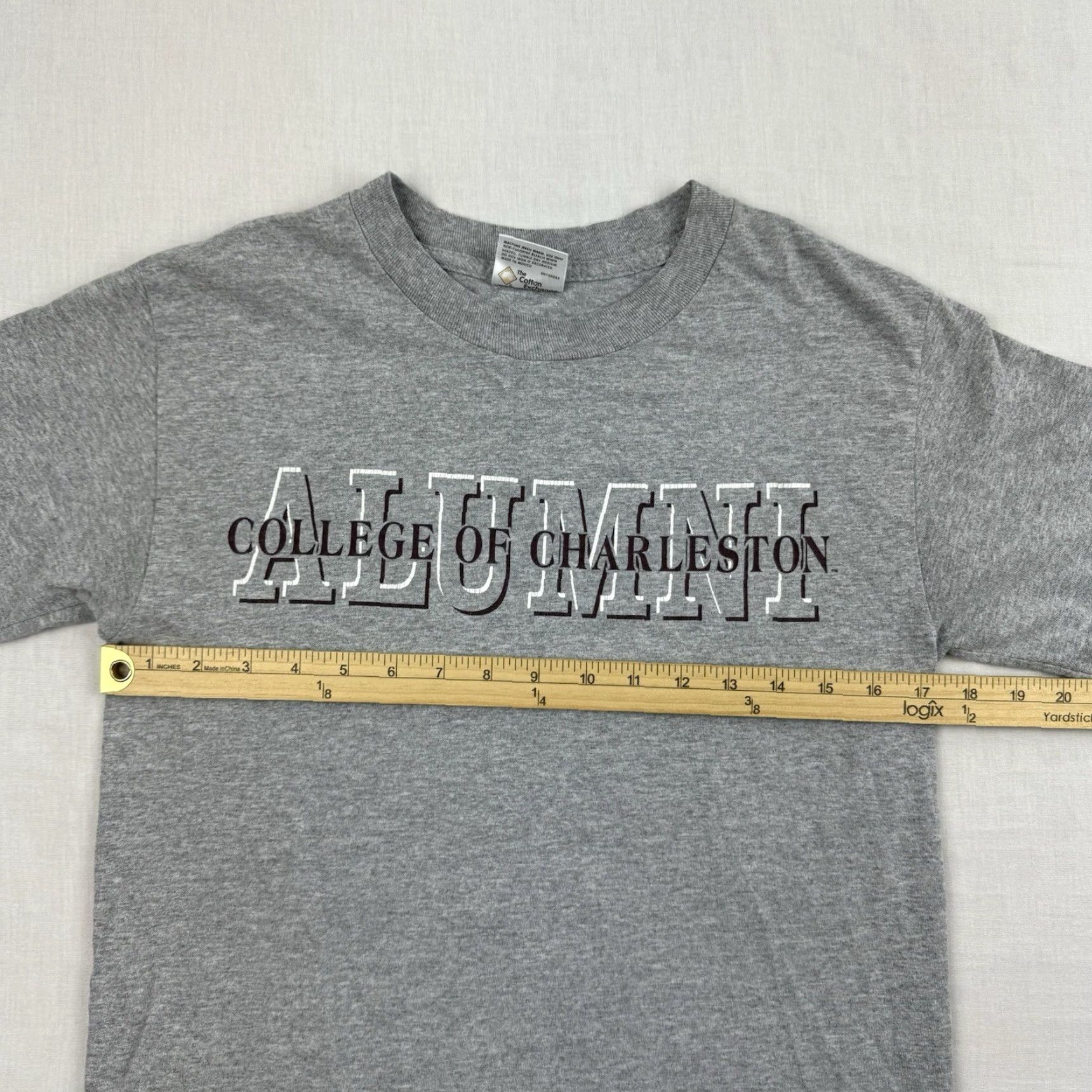 Vintage Vintage College Of Charleston Alumni T Shirt Adult Small Gray School Y2K Logo Size US S / EU 44-46 / 1 - 6 Thumbnail