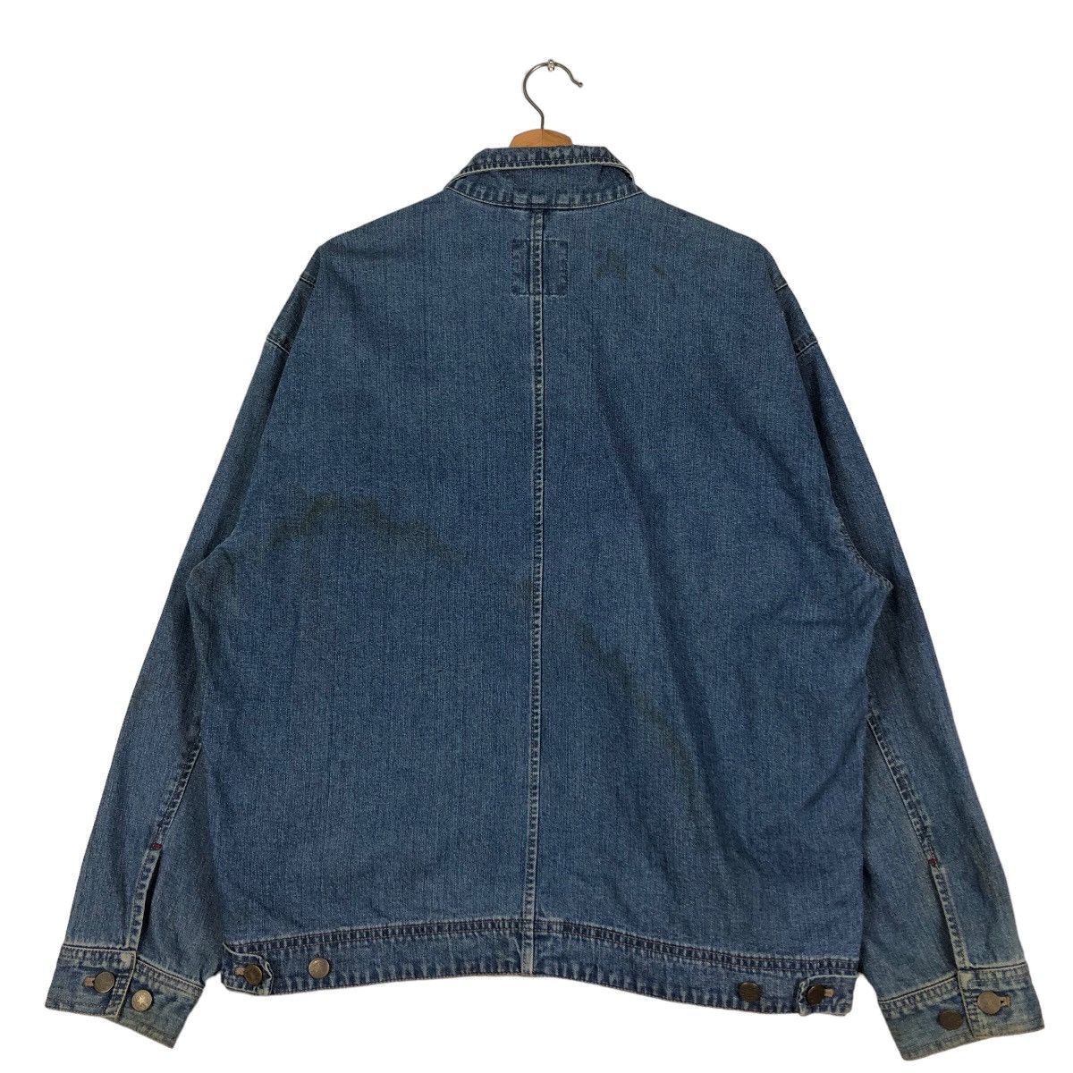 Japanese Brand 🔥Vintage Denim Chore Jacket Converse All Star USA Size US L / EU 52-54 / 3 - 8 Thumbnail