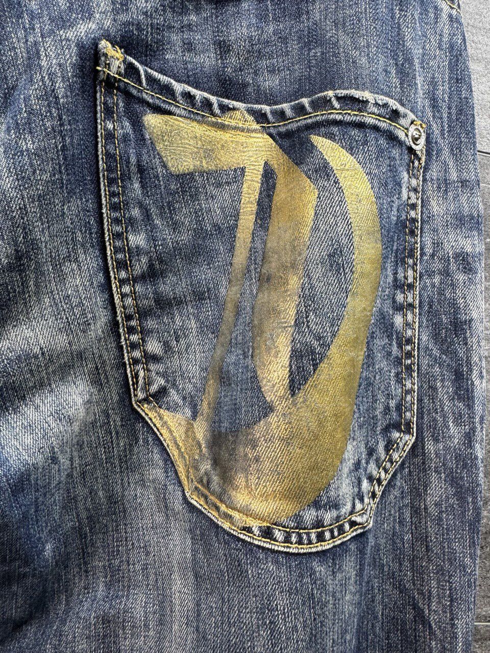 Christian Audigier Christian Audigier Ed Hardy Denim Jeans Pants Men’s Size 34 Size US 34 / EU 50 - 5 Thumbnail