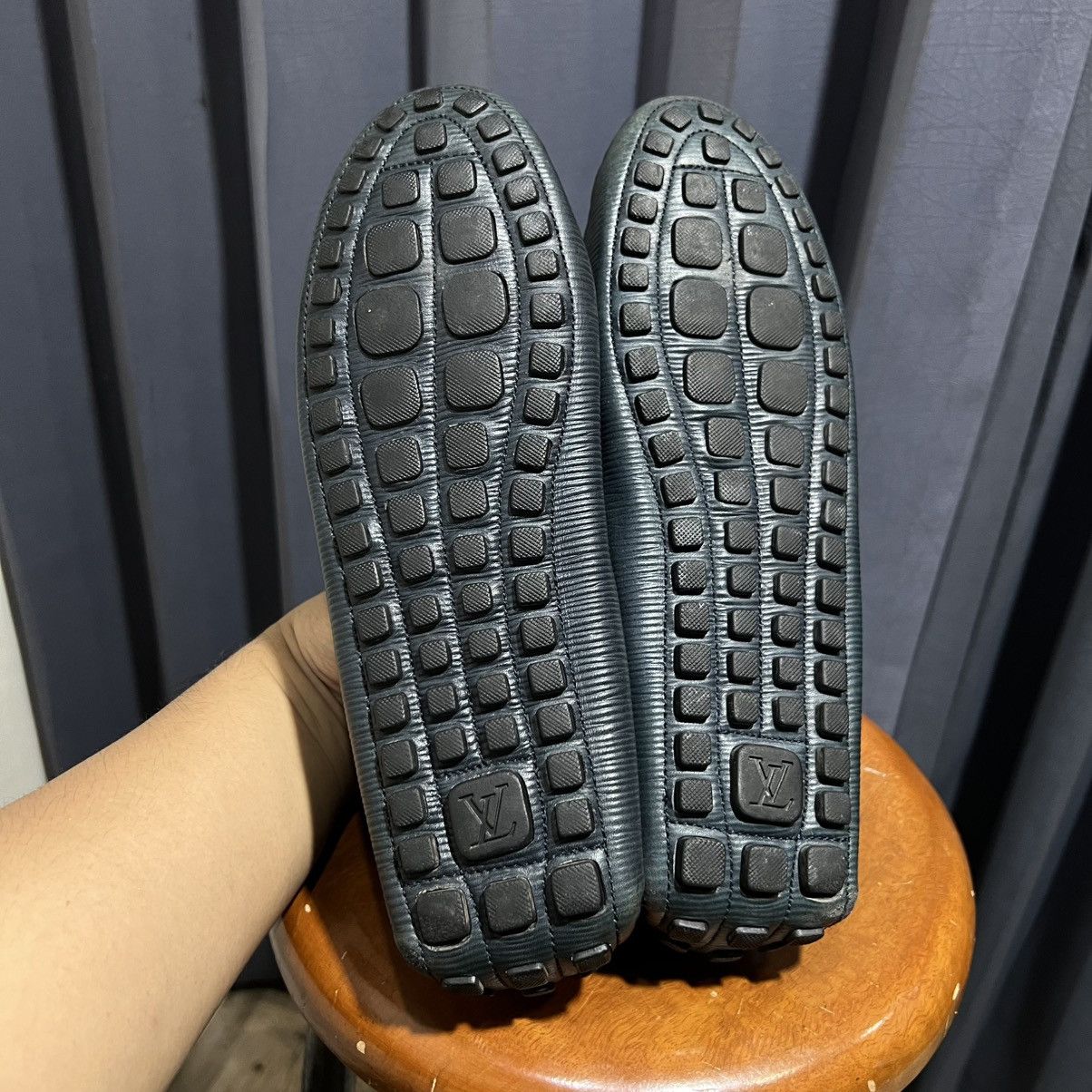 Louis Vuitton Louis Vuitton Slip on Dark green Size US 8 / EU 41 - 5 Thumbnail