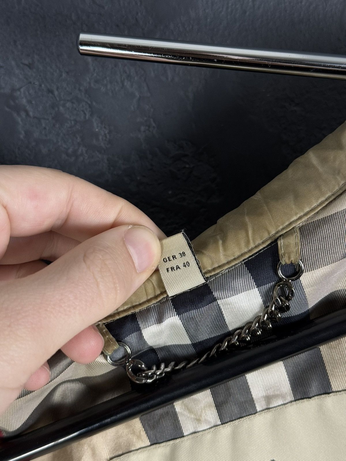 Burberry BURBERRY PRORSUM Nylon Belted Women’s Double Trench Coat Size M / US 6-8 / IT 42-44 - 17 Thumbnail