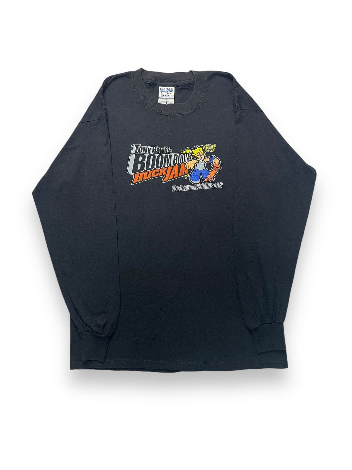 Band Tees × Tony Hawk × Vintage Vintage Tony Hawk Boom Boom Huckjam Tour Size US L / EU 52-54 / 3 - 1 Thumbnail