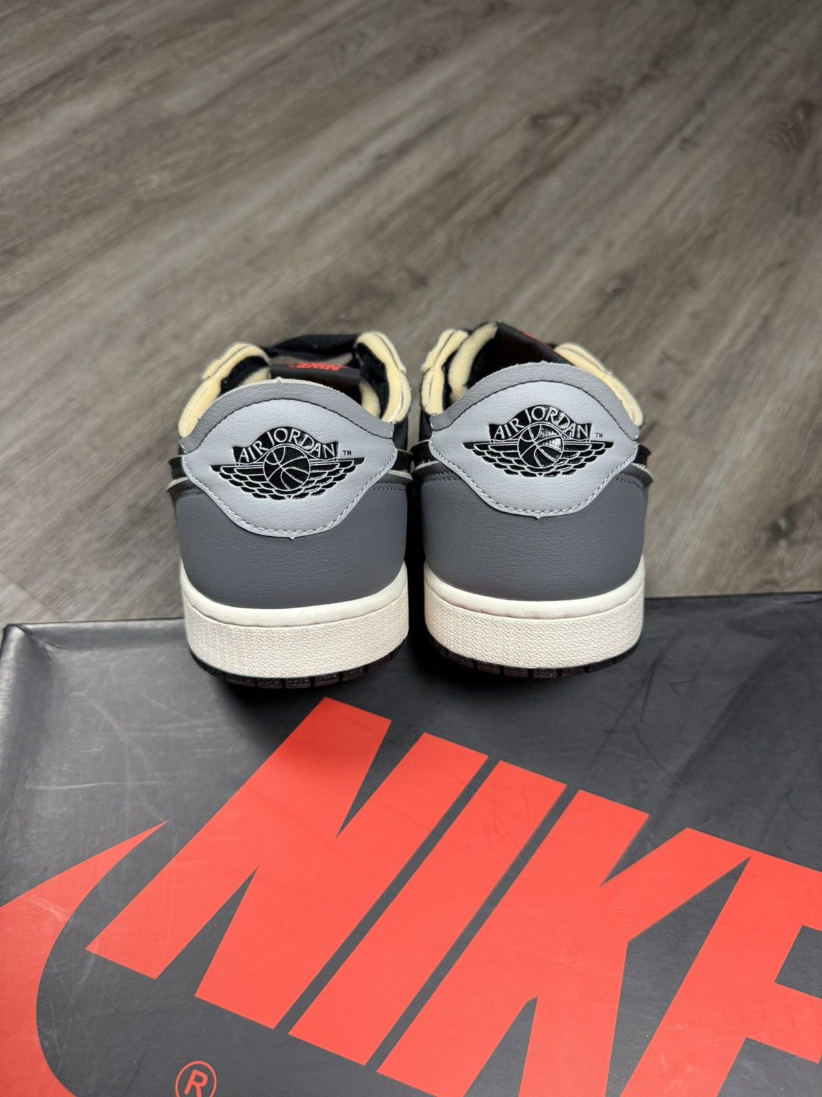 Jordan Brand Jordan 1 Retro Low OG EX Dark Smoke Gray 2022 Size 11 Size US 11 / EU 44 - 5 Thumbnail