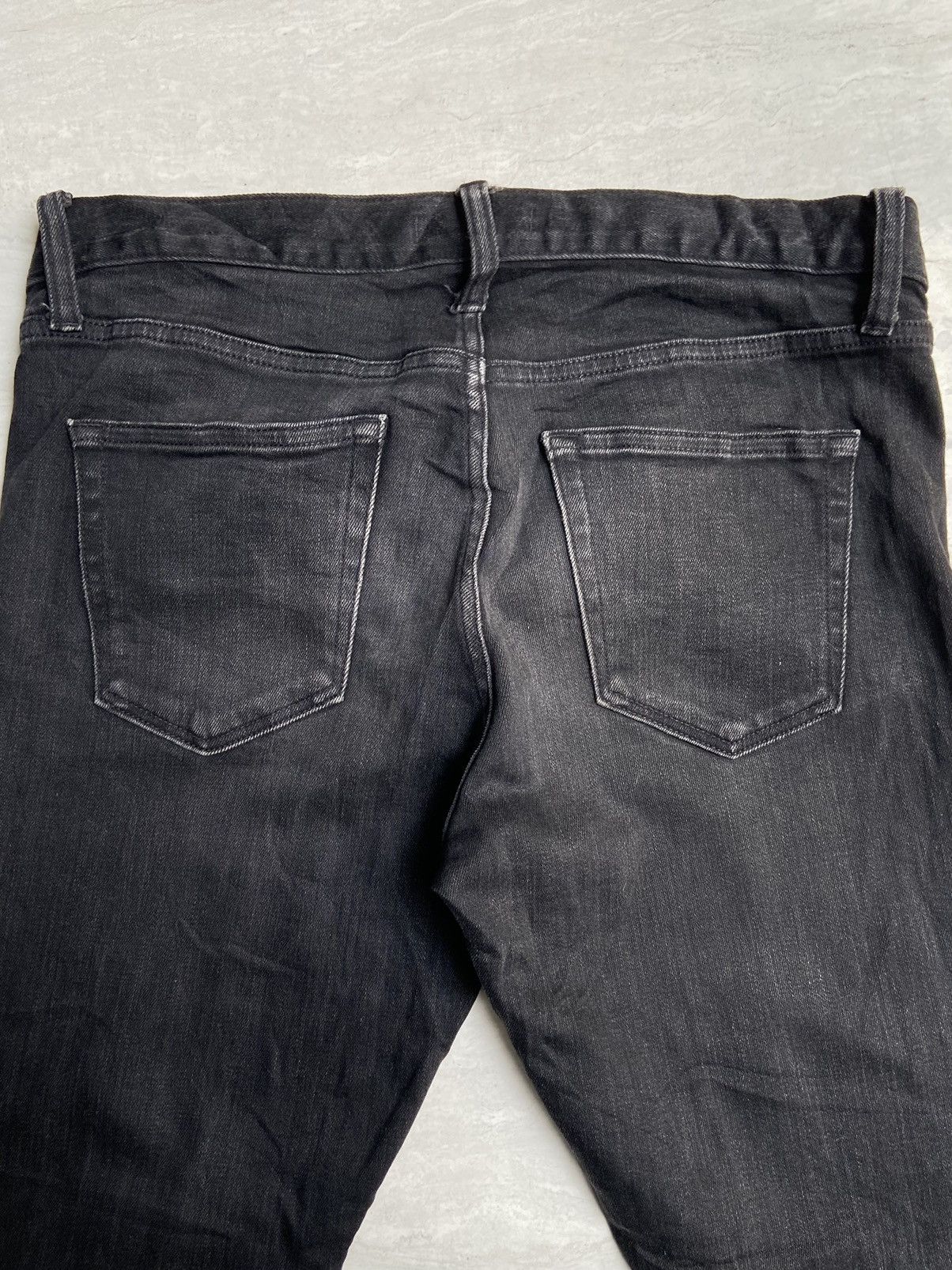 Uniqlo UNIQLO Black Selvedge Denim Size US 32 / EU 48 - 12 Thumbnail