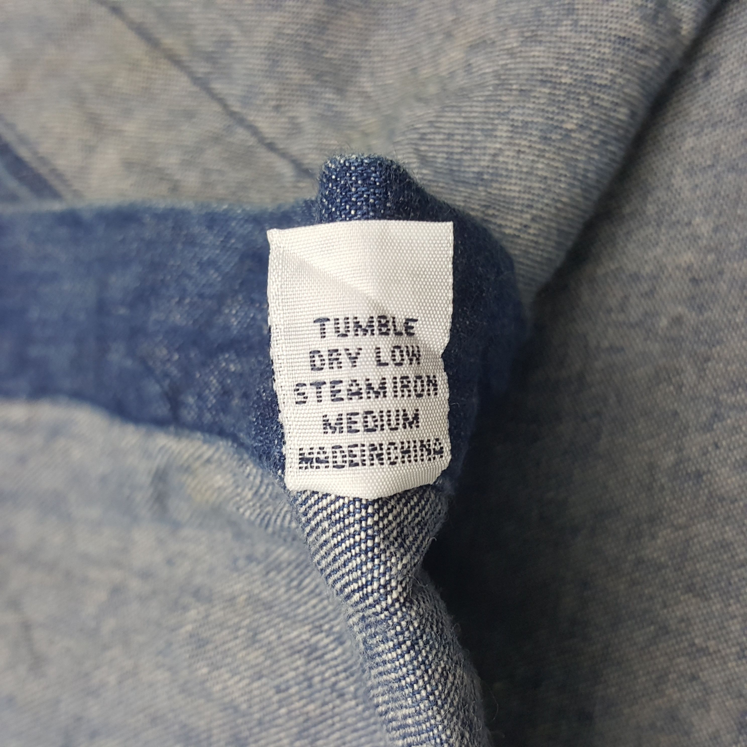 Polo Ralph Lauren × Vintage Vintage Pologround Denim Button Up Shirt Size US M / EU 48-50 / 2 - 9 Thumbnail