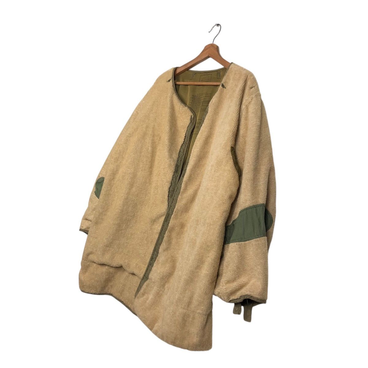 Vintage 📌Vintage Chore Worker Military Jacket Button Size US L / EU 52-54 / 3 - 3 Thumbnail