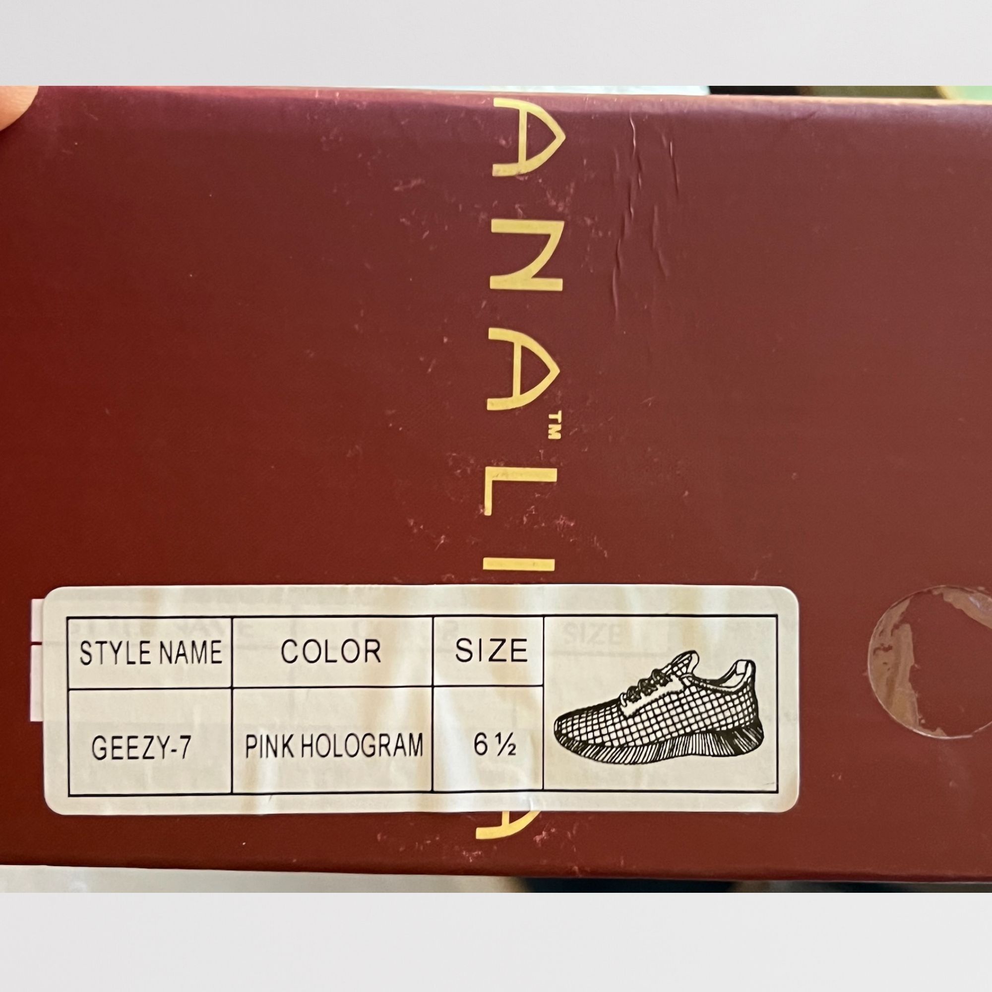 Other Lucky Step Women’s Metallic Hologram Sneakers Size 6.5 Geezy Size US 6.5 / IT 36.5 - 9 Thumbnail
